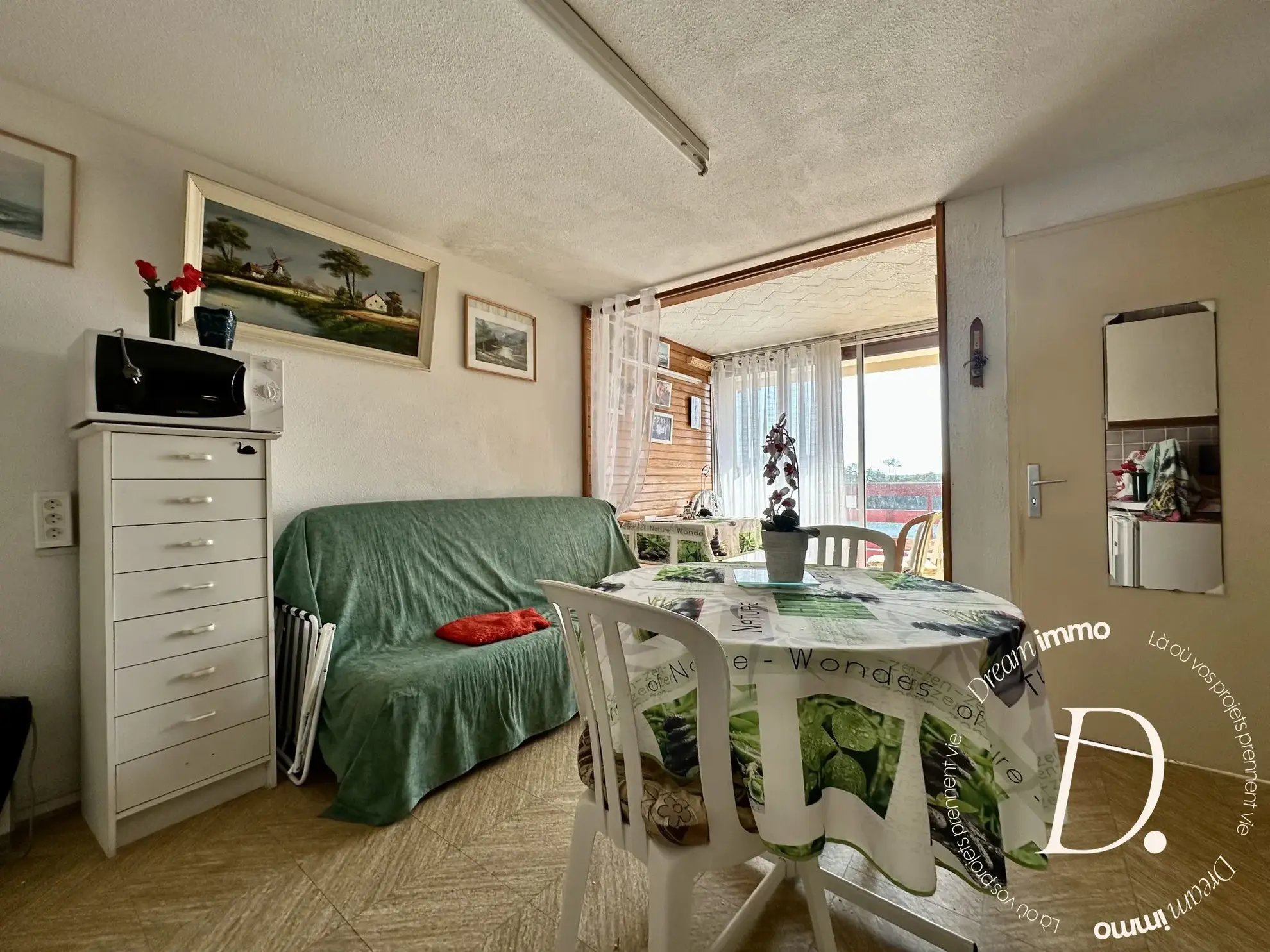Appartement 2 pièces en vente à Soustons avec vue sur le lac 