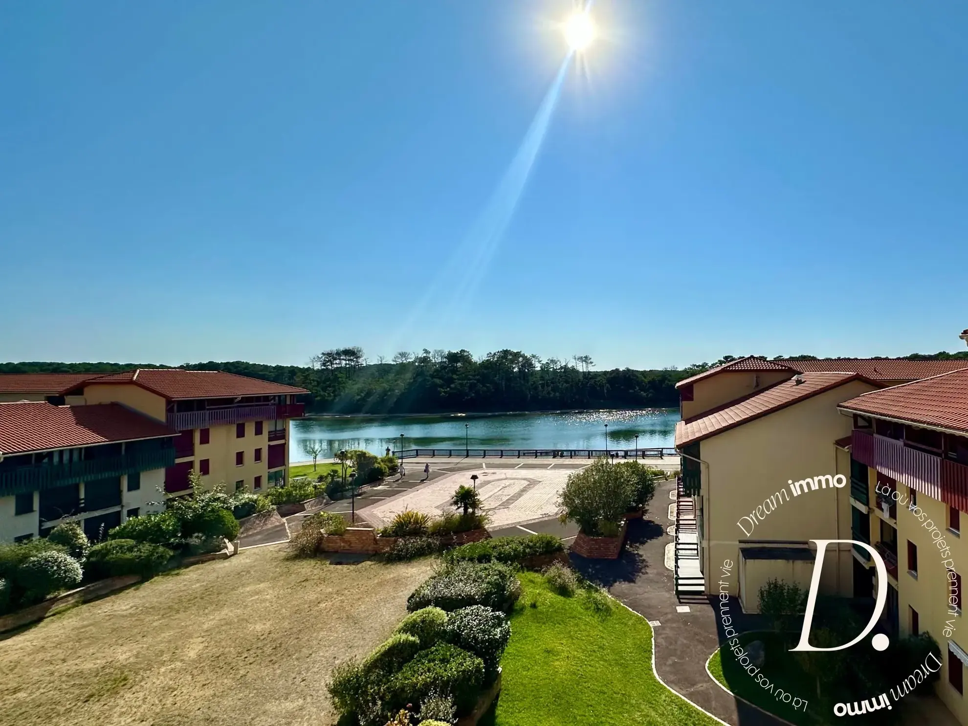 Appartement 2 pièces en vente à Soustons avec vue sur le lac