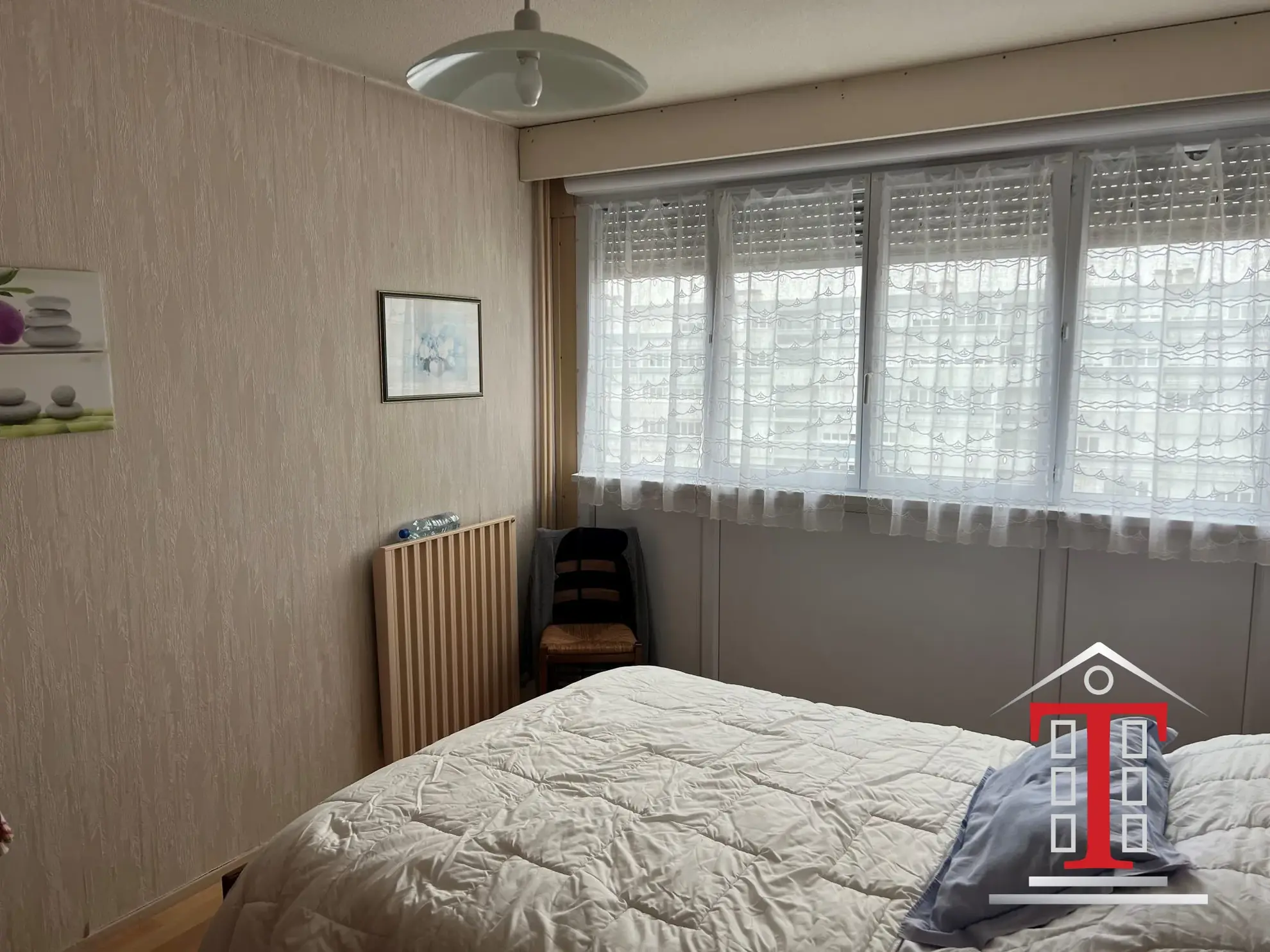 À vendre appartement 3 pièces à Angers Sud avec balcon et cave 