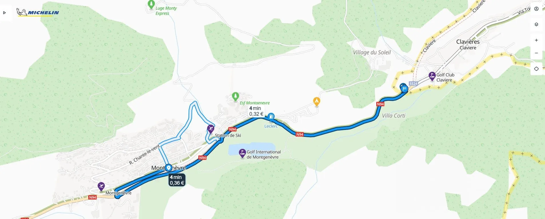 Place de parking aérien à Montgenèvre - emplacement sécurisé à vendre 