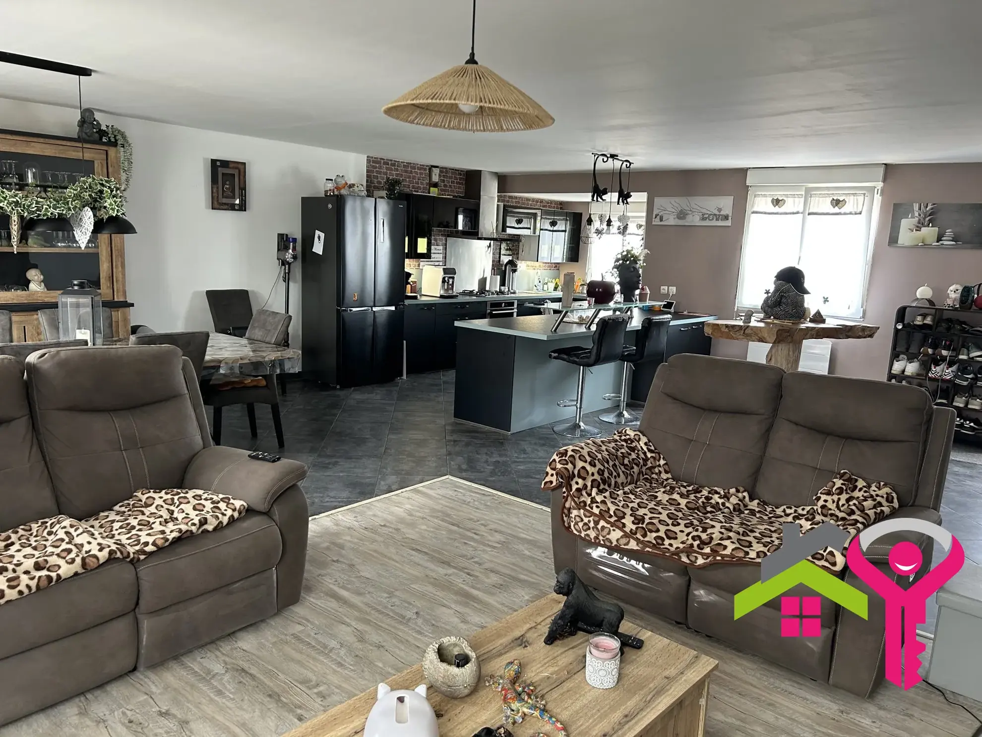 Maison individuelle de plain-pied à Douchy-les-Mines avec 3 chambres et grands extérieurs 