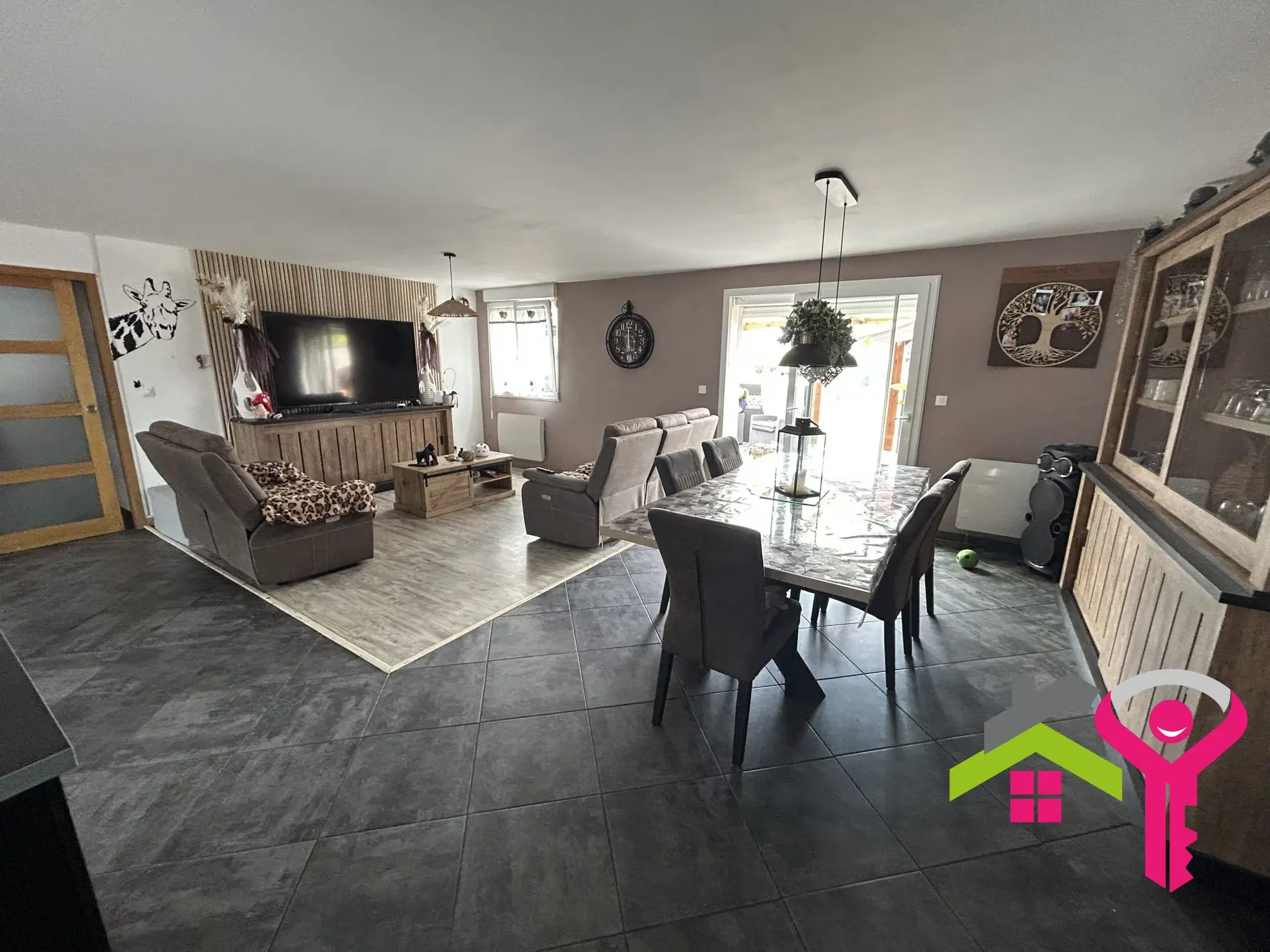 Maison individuelle de plain-pied à Douchy-les-Mines avec 3 chambres et grands extérieurs 