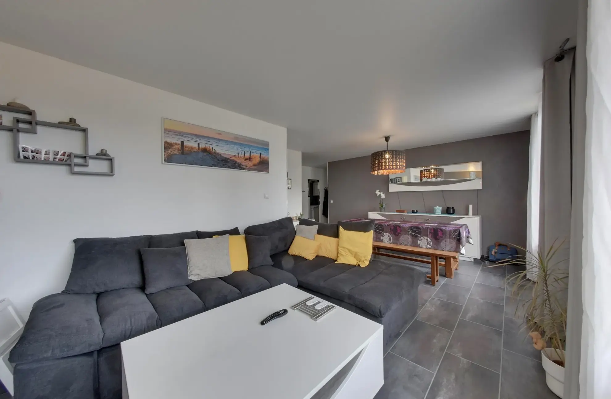 Spacieux appartement T3 avec balcon à Sassenage 