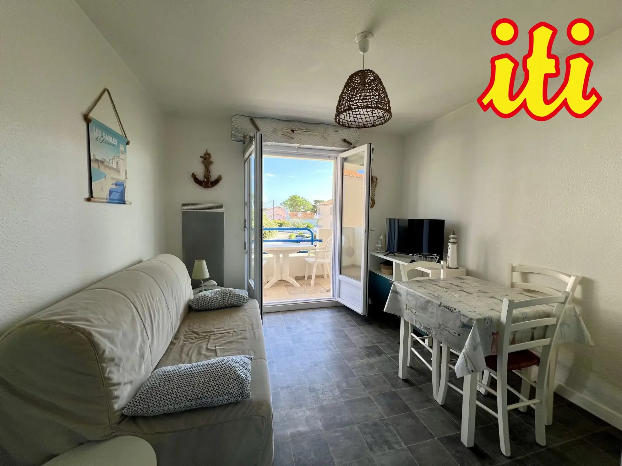 Bel appartement 2 pièces à Les Sables-d'Olonne proche plage et commerces 