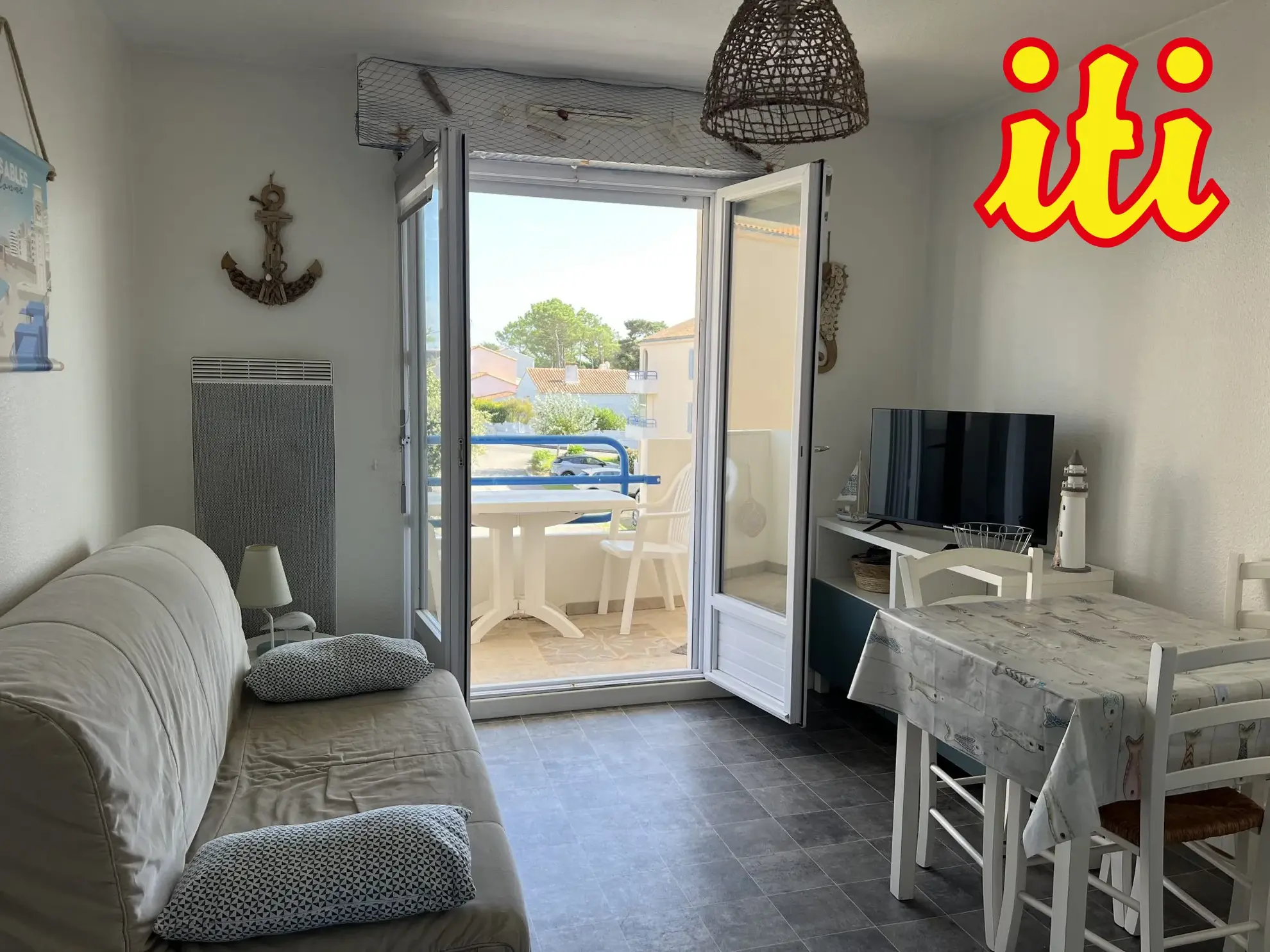 Bel appartement 2 pièces à Les Sables-d'Olonne proche plage et commerces 
