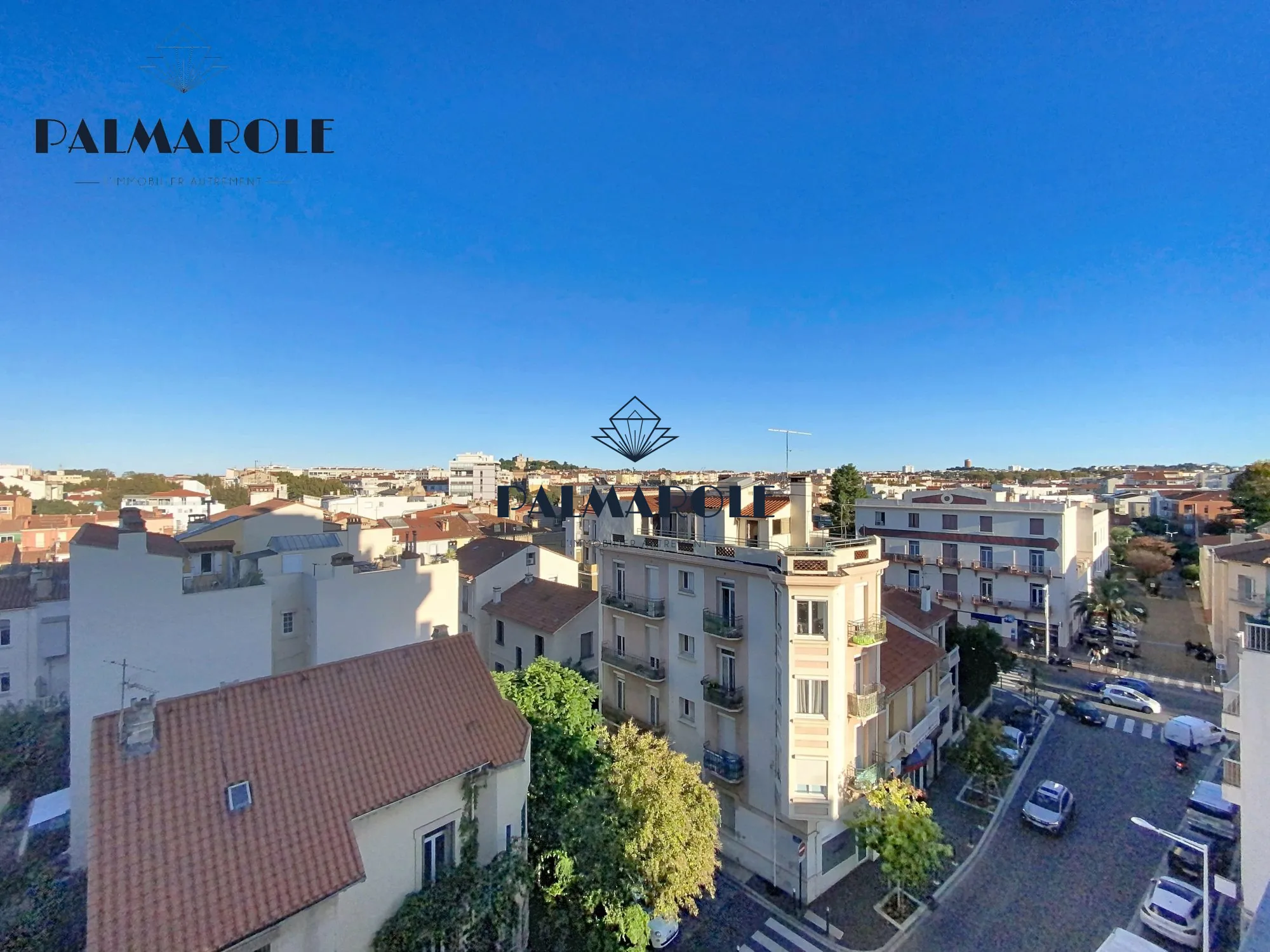 Appartement 3 pièces à Perpignan avec parking, vue dégagée et cave