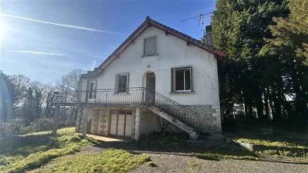 Maison à vendre à Seilhac, proche Tulle, avec potentiel d'agrandissement et terrain de 1000 m²