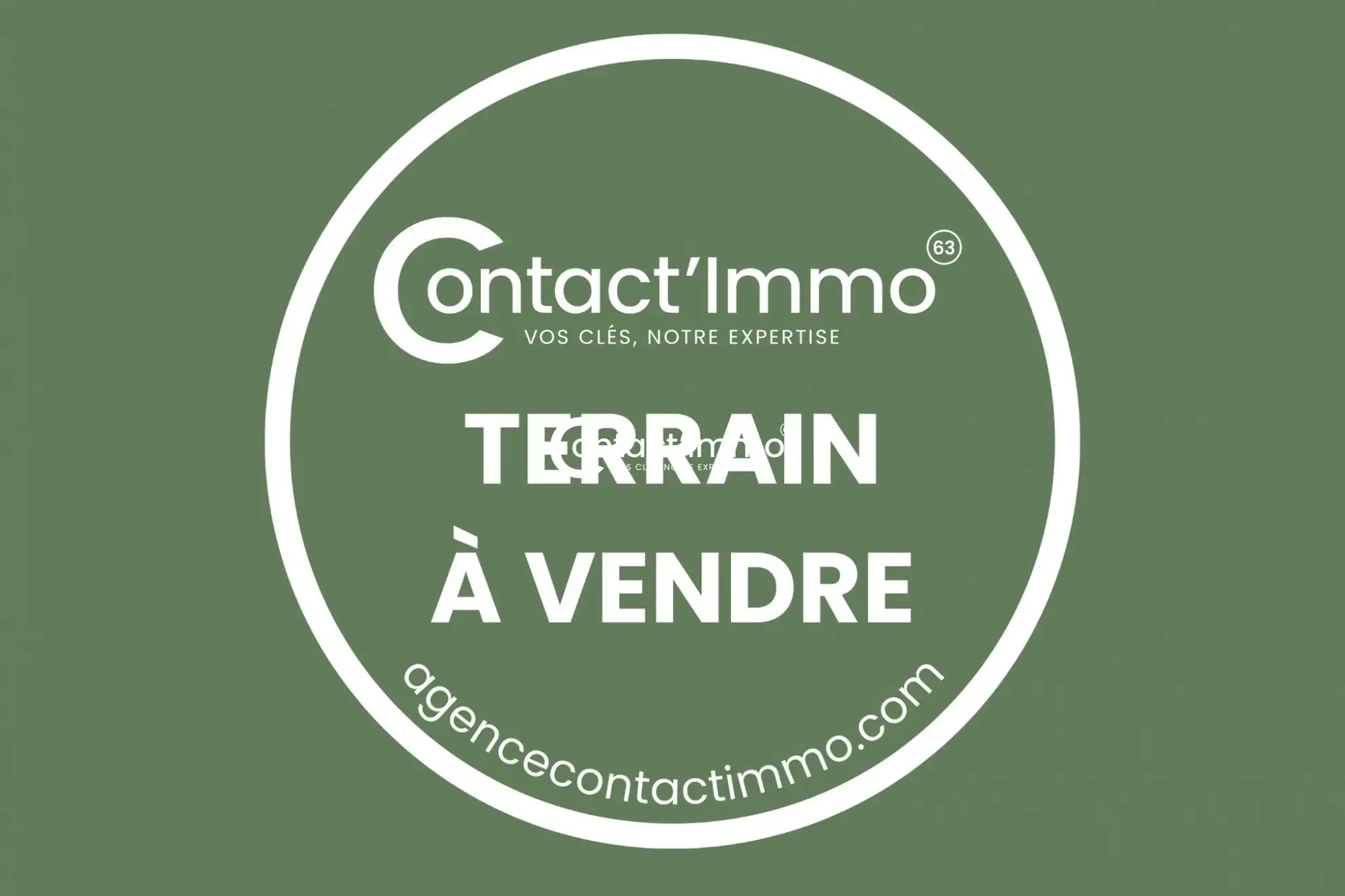 Terrain constructible de 1121m² à Montmorin, viabilisé et en zone U du PLU 