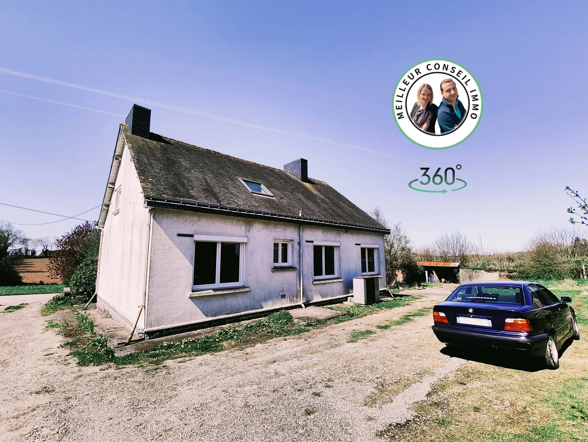 Maison écologique avec potentiel d'extension à Silfiac