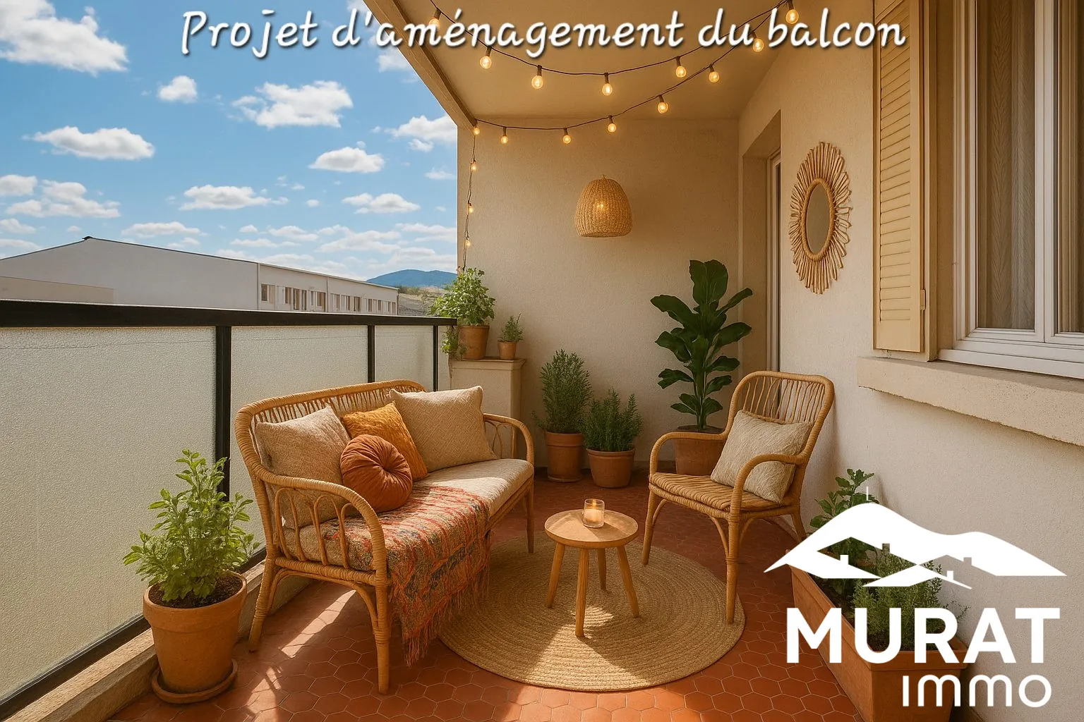 Appartement 4 pièces à Clermont-Ferrand avec balcon, garage et vue dégagée