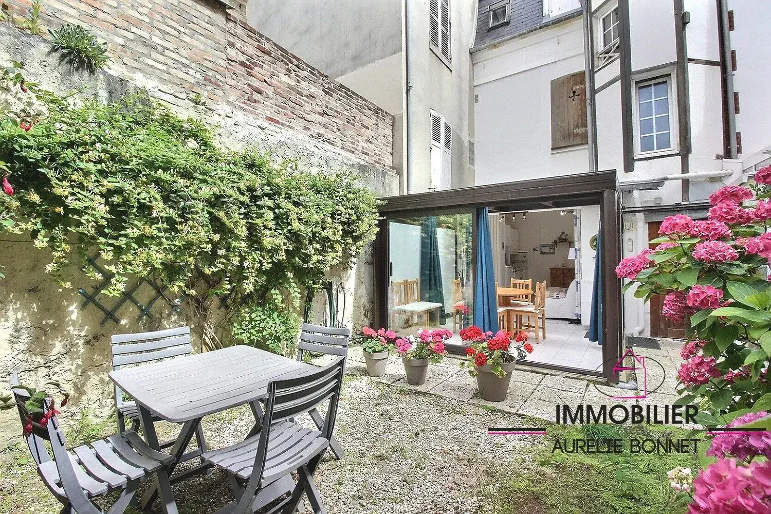 Appartement de 2 pièces avec jardin privé à Trouville-sur-Mer