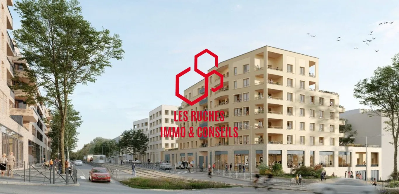 Studio neuf à vendre à Clichy-sous-Bois avec balcon de 7 m²