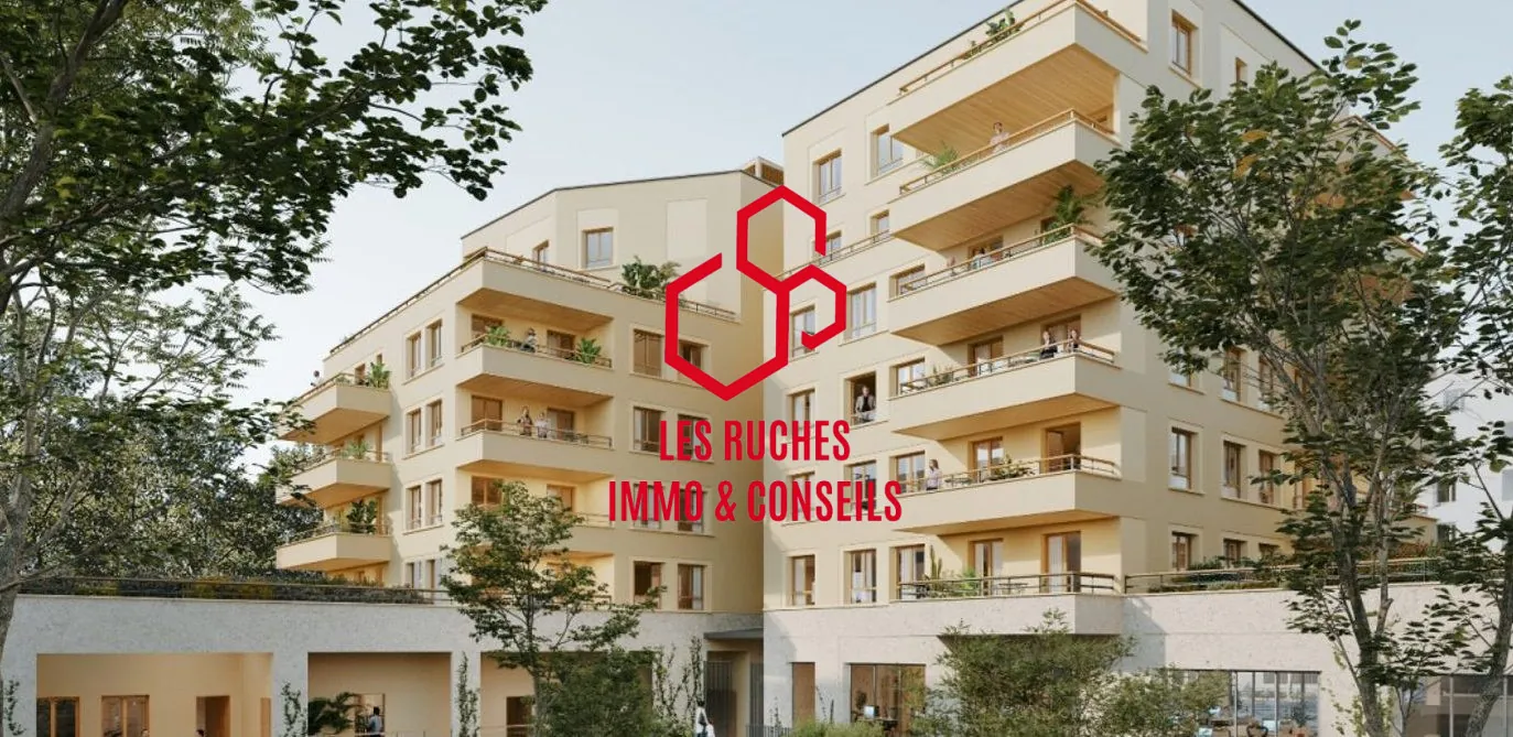 Studio neuf à vendre à Clichy-sous-Bois avec balcon de 7 m² 