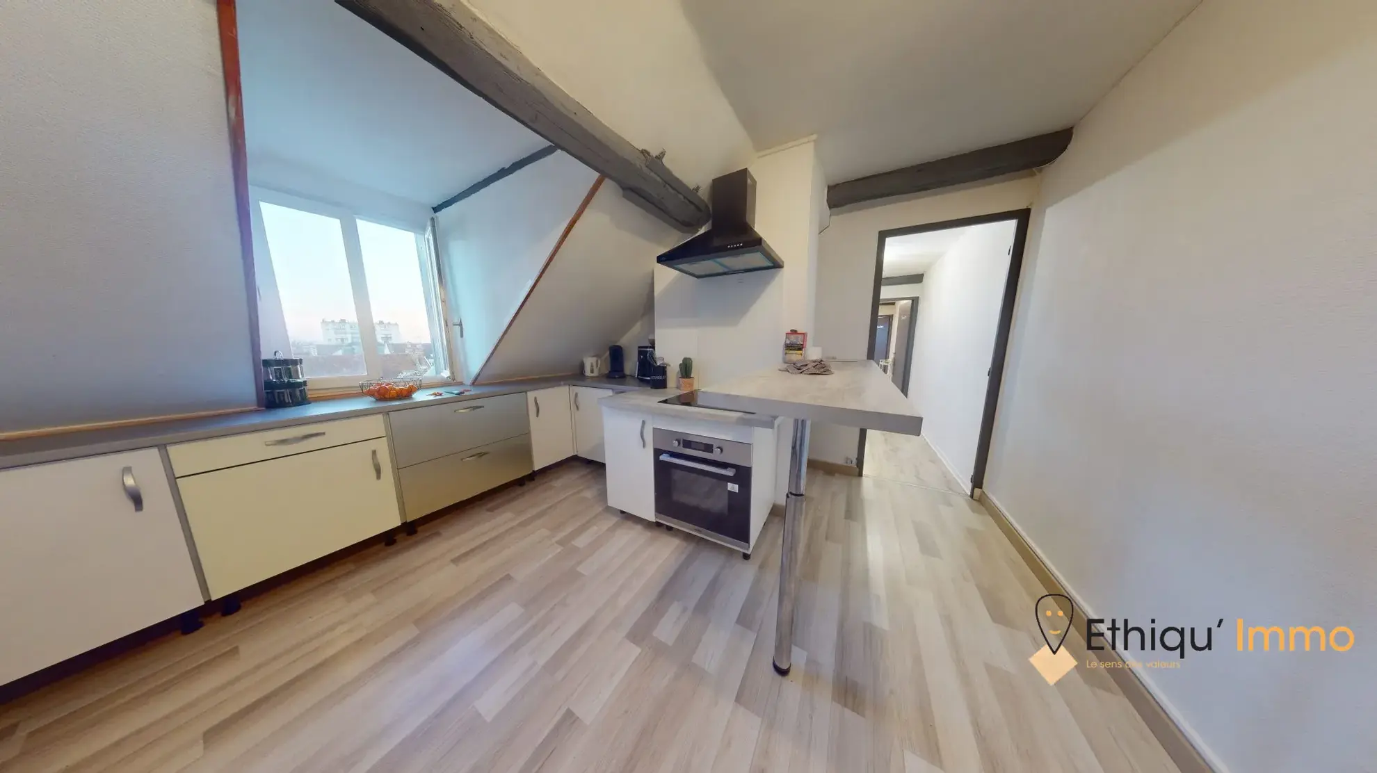 Appartement T3 à vendre à Sainte-Savine, 73 m² lumineux et rénové