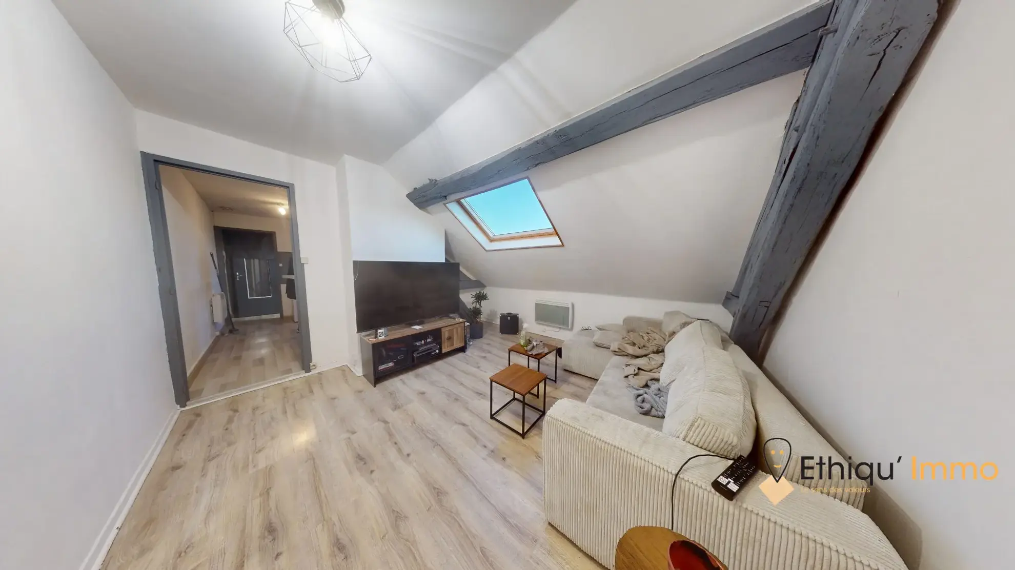 Appartement T3 à vendre à Sainte-Savine, 73 m² lumineux et rénové 