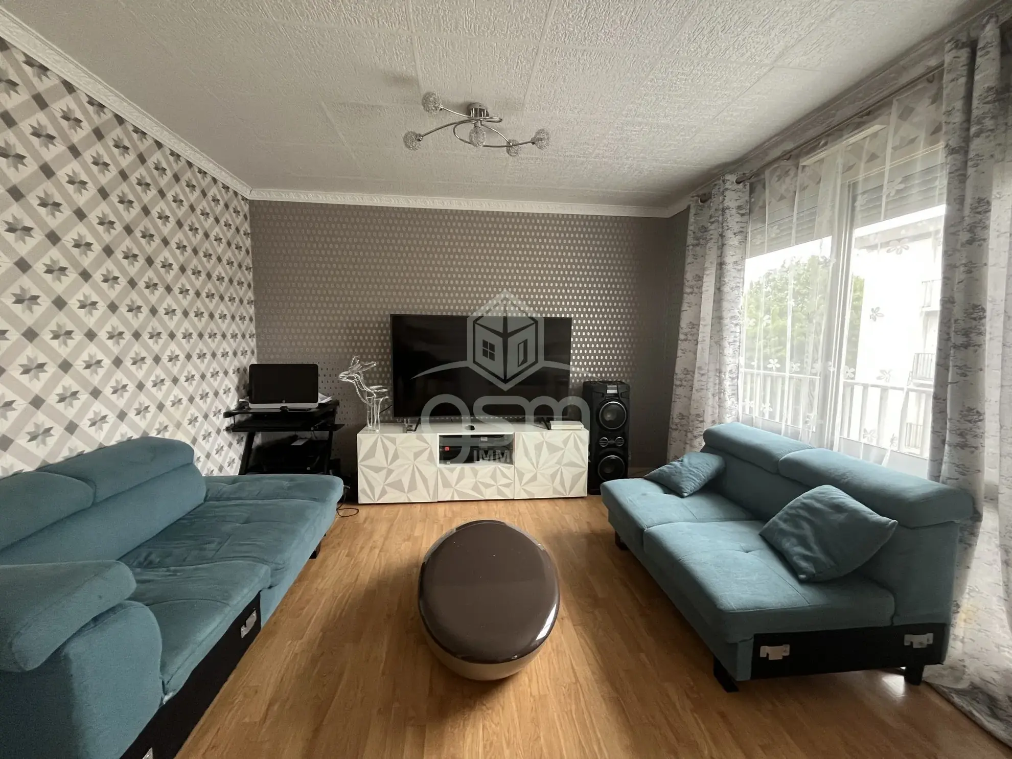 Appartement à vendre à Joué-lès-Tours avec 2 chambres et ascenseur 