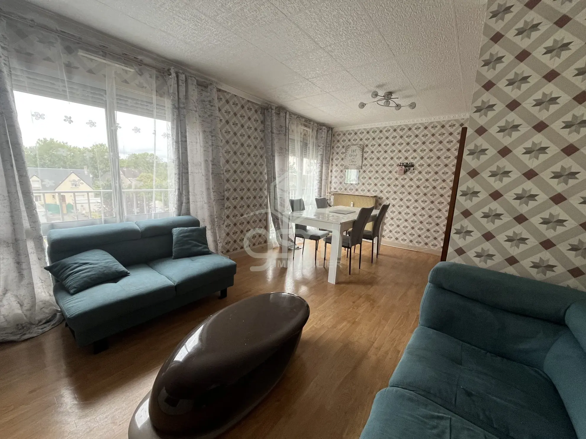 Appartement à vendre à Joué-lès-Tours avec 2 chambres et ascenseur 