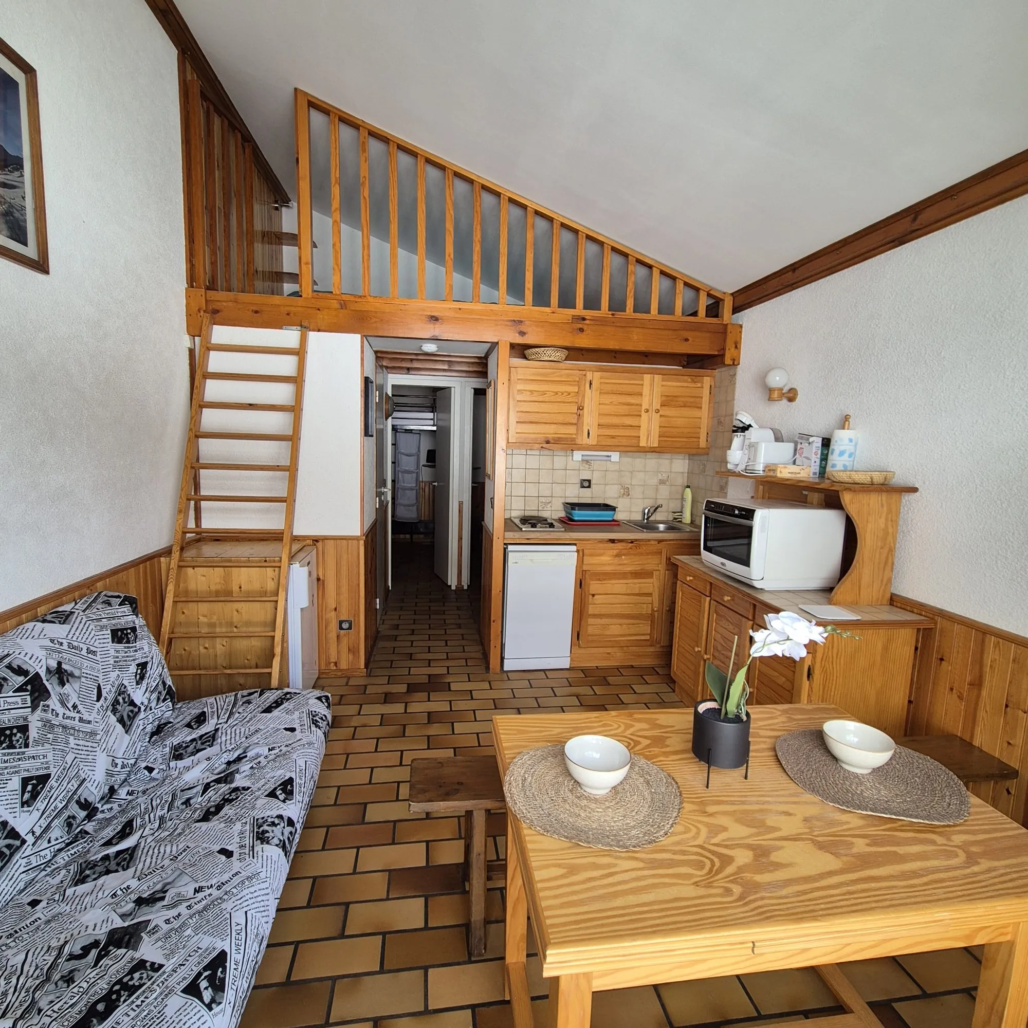 Appartement T3 meublé avec terrasse à vendre à Piau Engaly