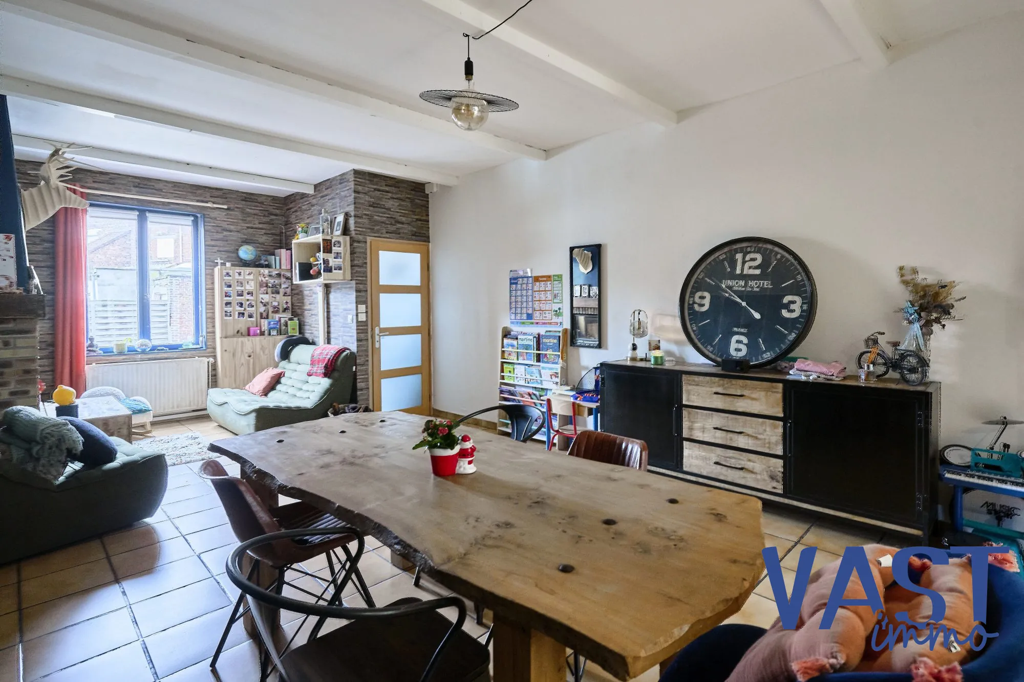 Maison ancienne de 1930 à Tourcoing avec jardin et 3 chambres
