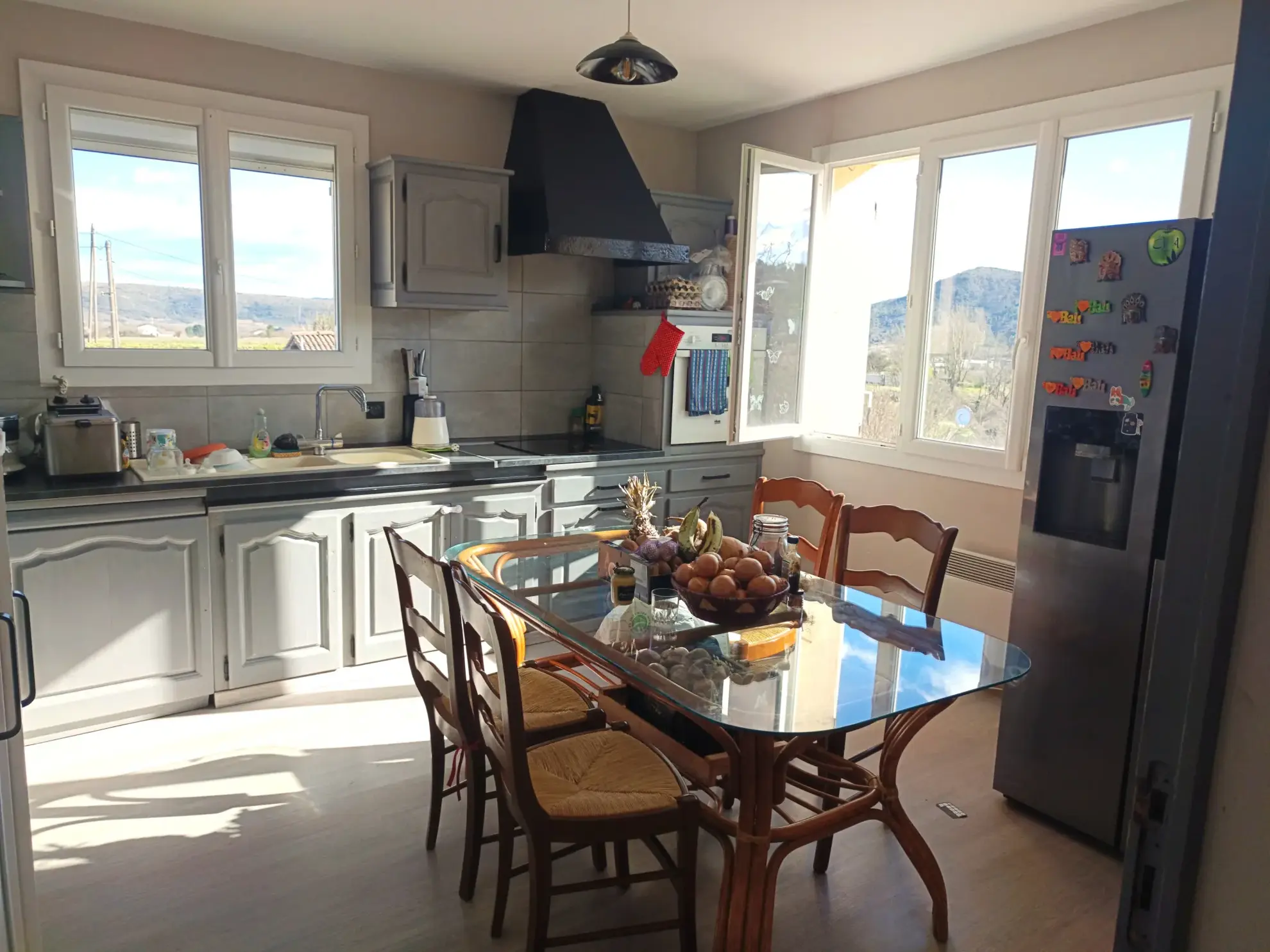 Maison de 170 m² à vendre avec deux logements à Saint Sernin, proche Aubenas 