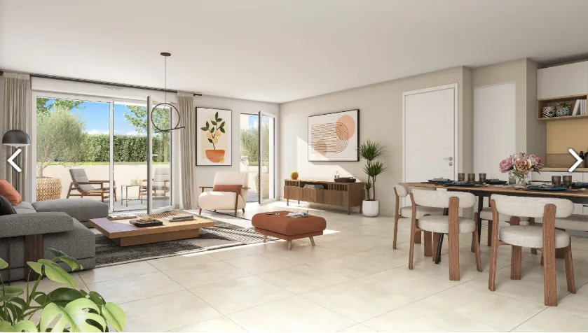 Appartement T3 neuf à Amberieu en Bugey avec TVA réduite en vente 