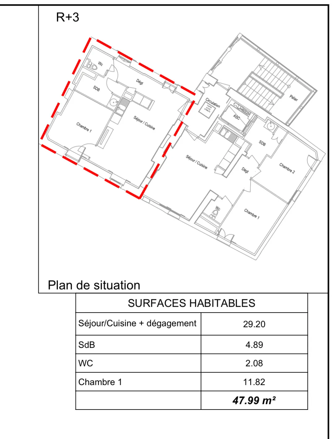 Appartement 2 pièces de 48 m² à Lodève avec ascenseur, livraison 2027 