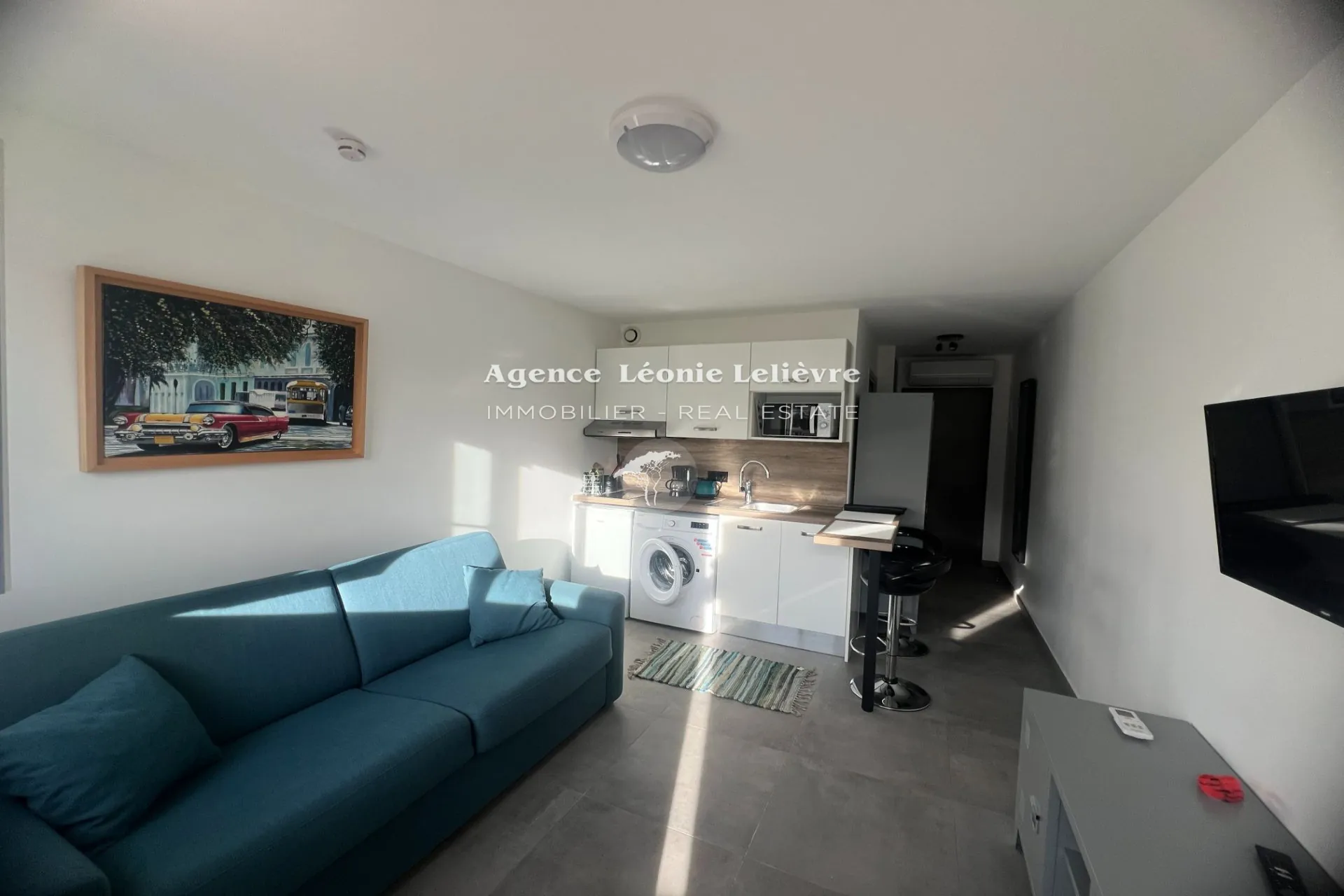 Achat studio rénové avec terrasse aux Issambres dans résidence sécurisée 