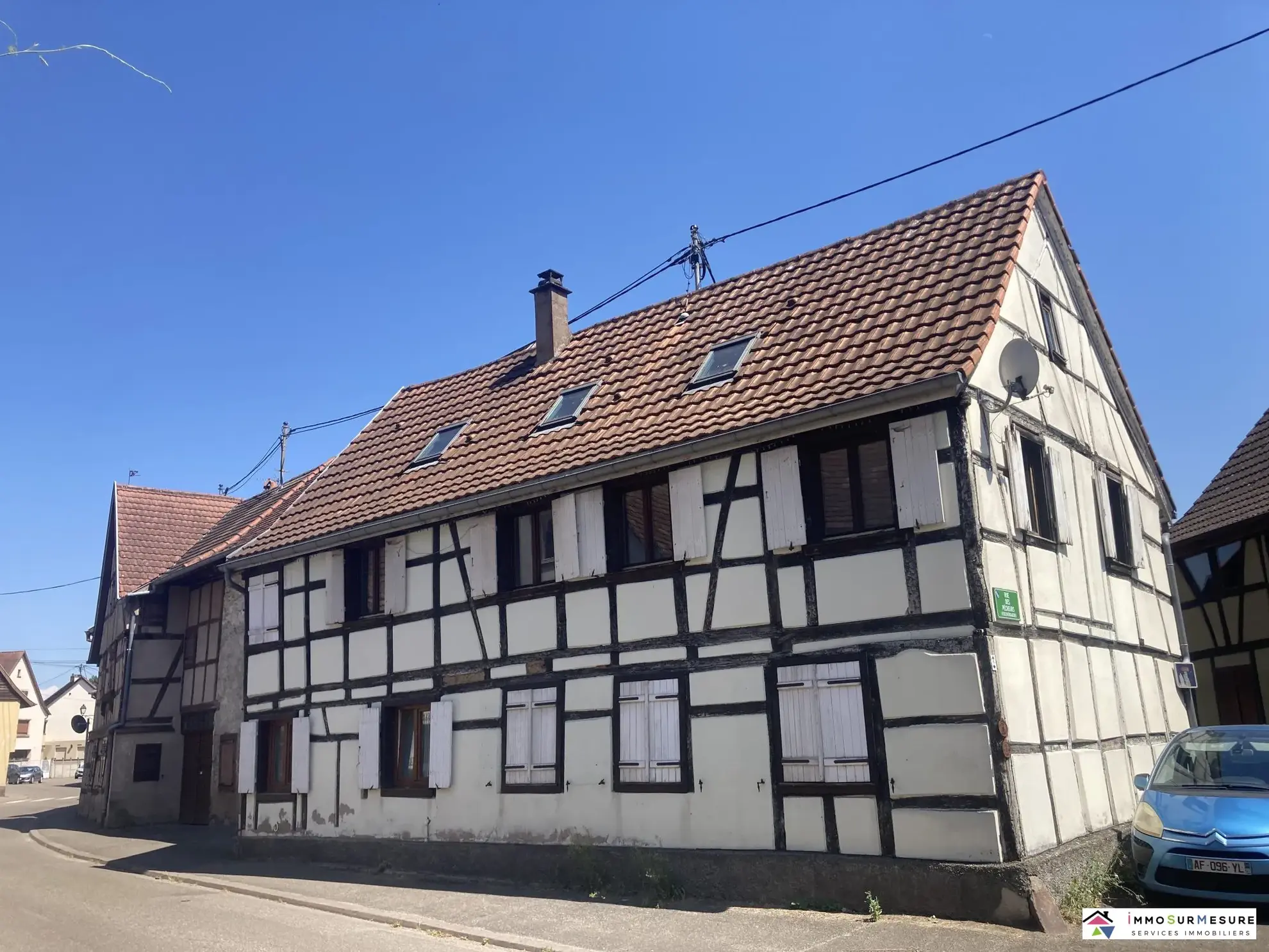 Appartement F3 de 73m² avec terrasse à Benfeld - Rénovation à prévoir