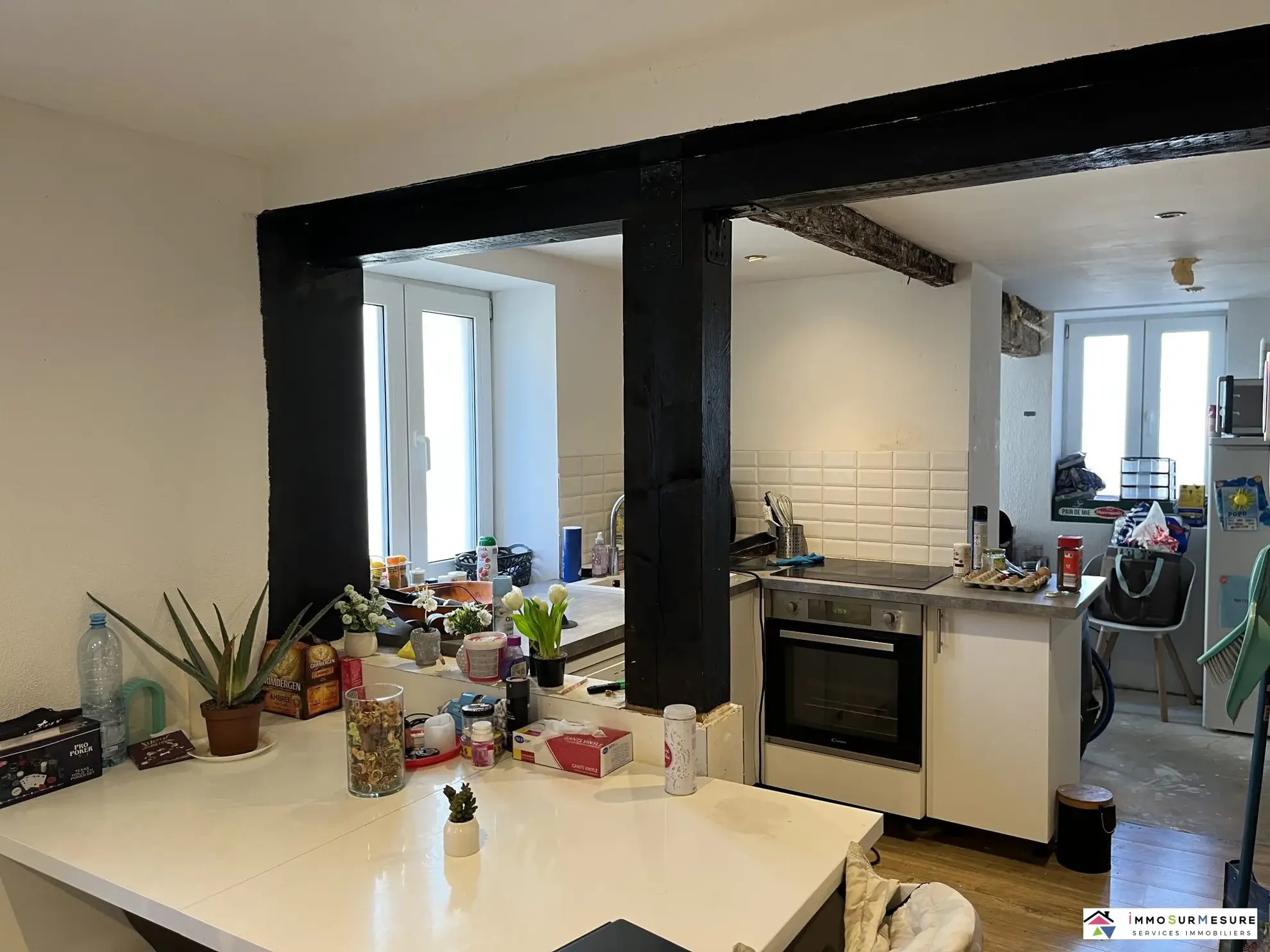 Appartement F3 de 73m² avec terrasse à Benfeld - Rénovation à prévoir 