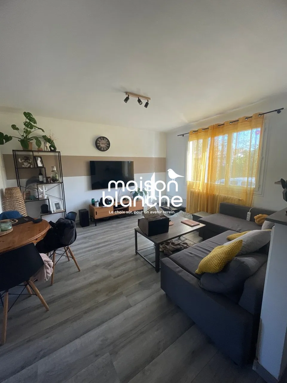 Maison 3 chambres avec garage et jardin à Guîtres