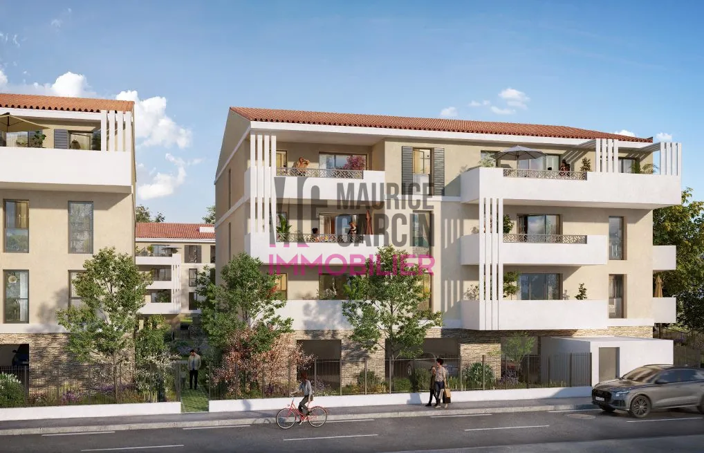 Appartement neuf T2 à Cavaillon avec balcon et parking - Livraison 2026