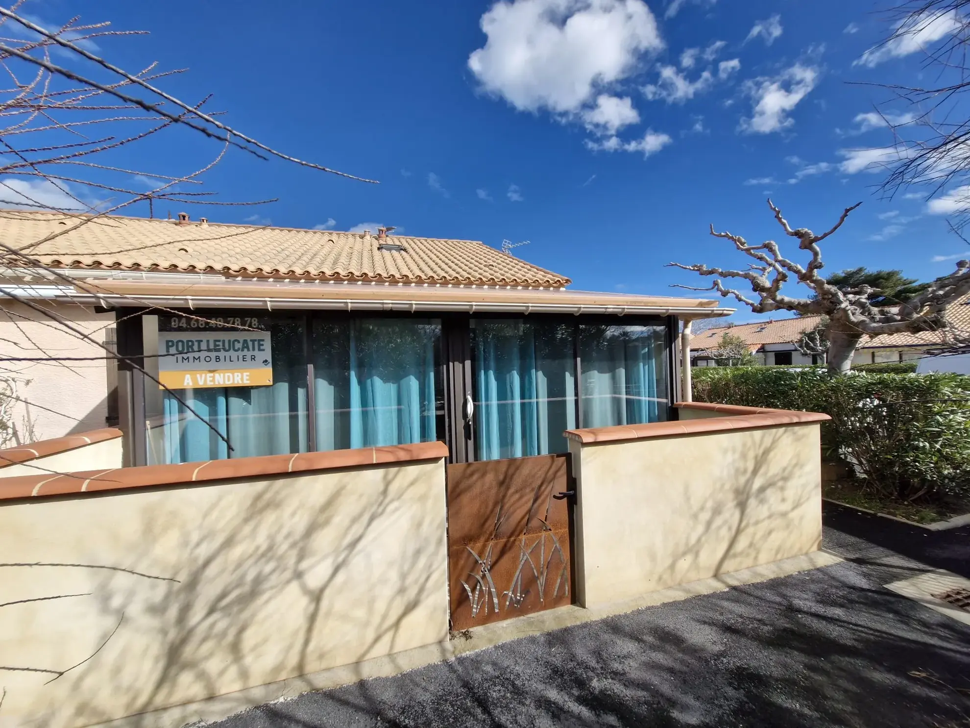 Villa 2 pièces avec mezzanine à vendre à Port Leucate, proche de la plage