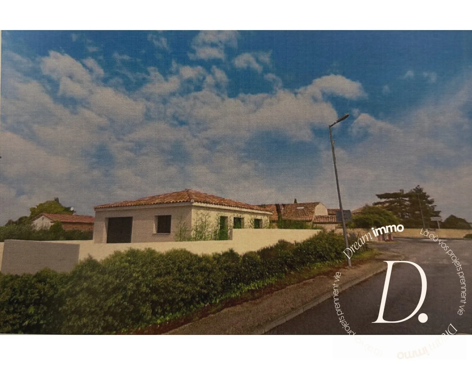 Terrain à bâtir de 288 m² à Alègre-les-Fumades avec permis de construire accepté 