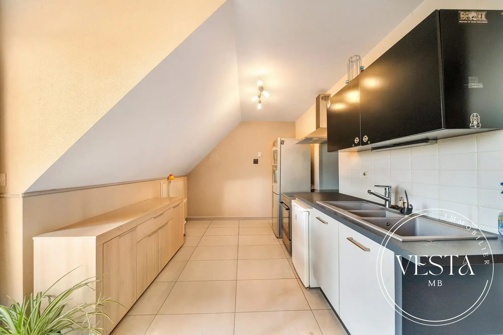 Appartement T2 de 47,40 m² à vendre à Ahuy avec terrasse, parking et cave 