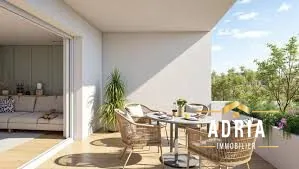 Programme immobilier neuf à Saint-Priest avec appartements modernes et espaces extérieurs privatifs 