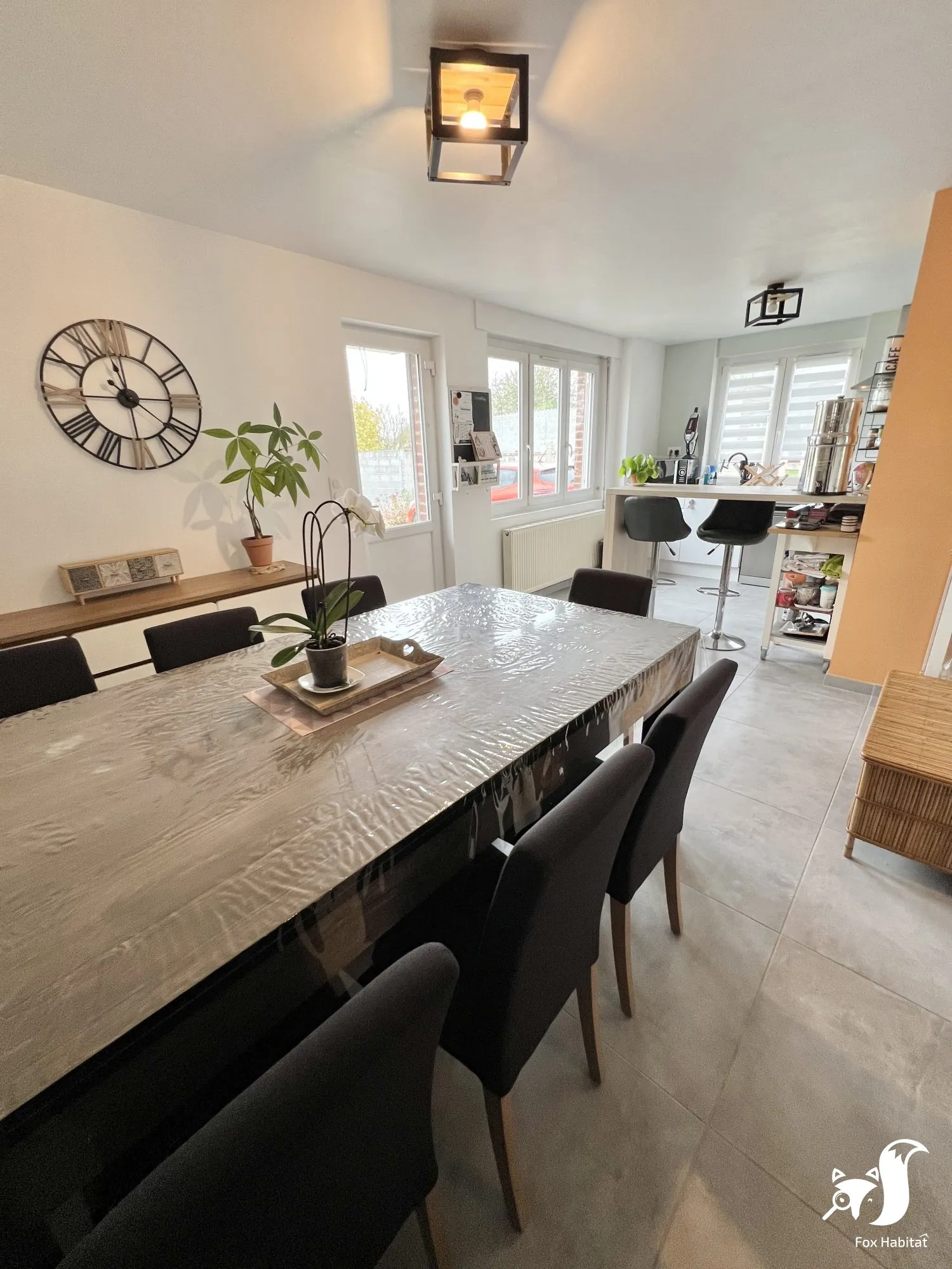 Maison semi plain pied 4 chambres à Raillencourt Saint Olle proche Cambrai 