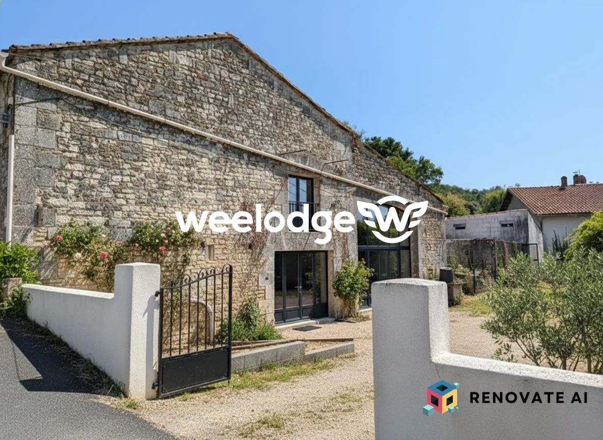 Ancien corps de ferme à rénover proche d'Angoulême avec fort potentiel de transformation