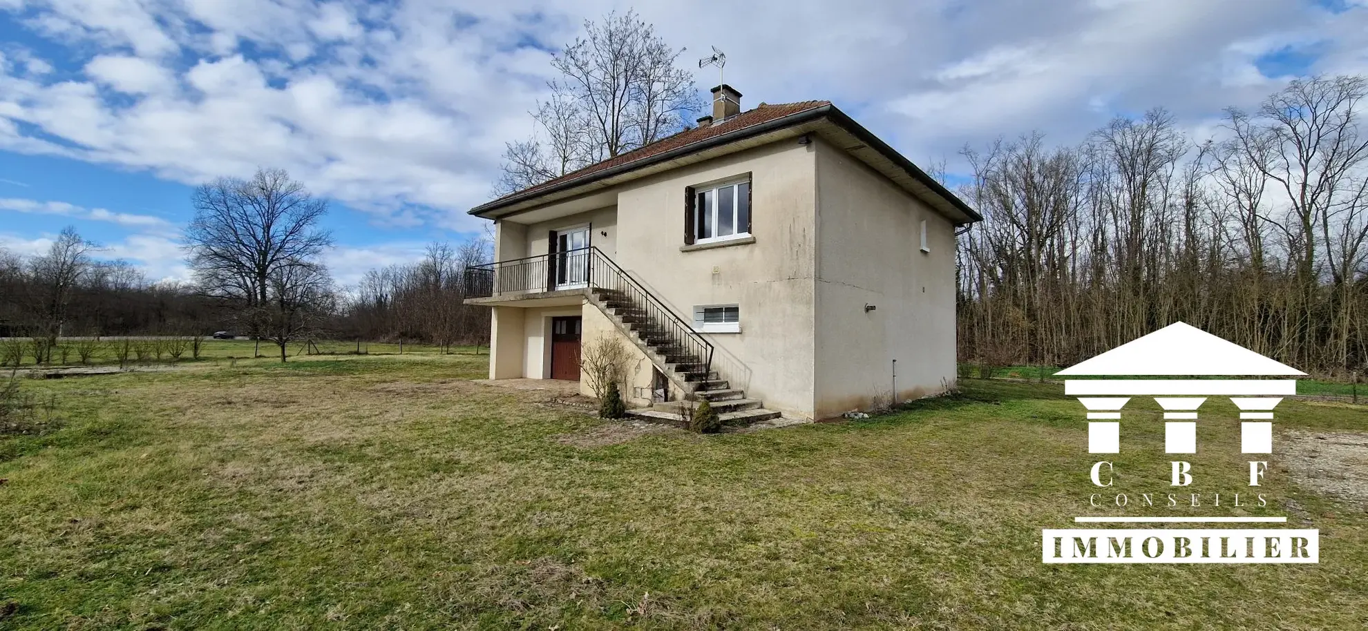 Belle maison 4 pièces avec sous-sol et jardin à Ouroux-sur-Saône