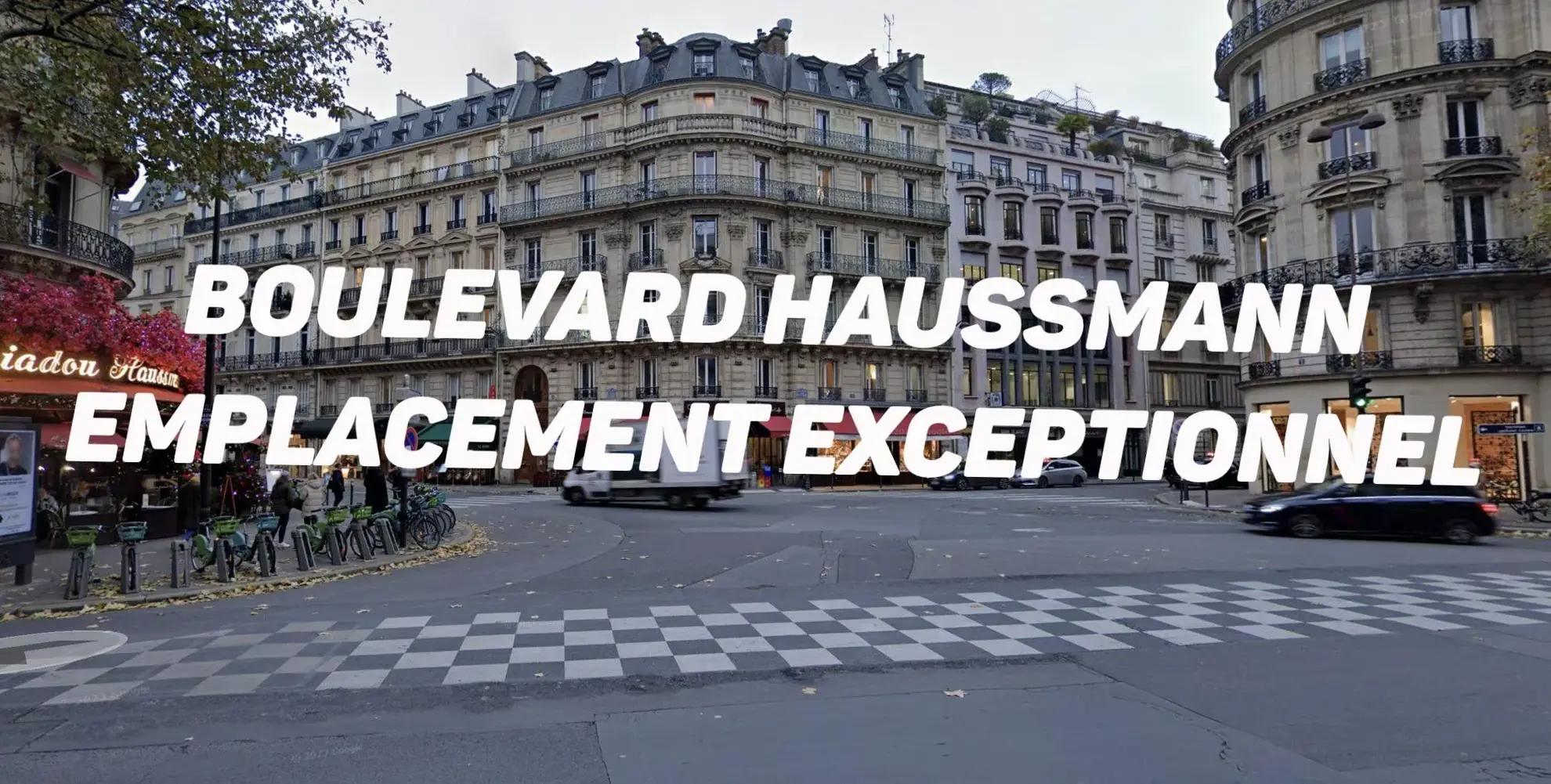 Local commercial de 70 m² pour restauration rapide à Paris 8 avec terrasse et emplacement premium