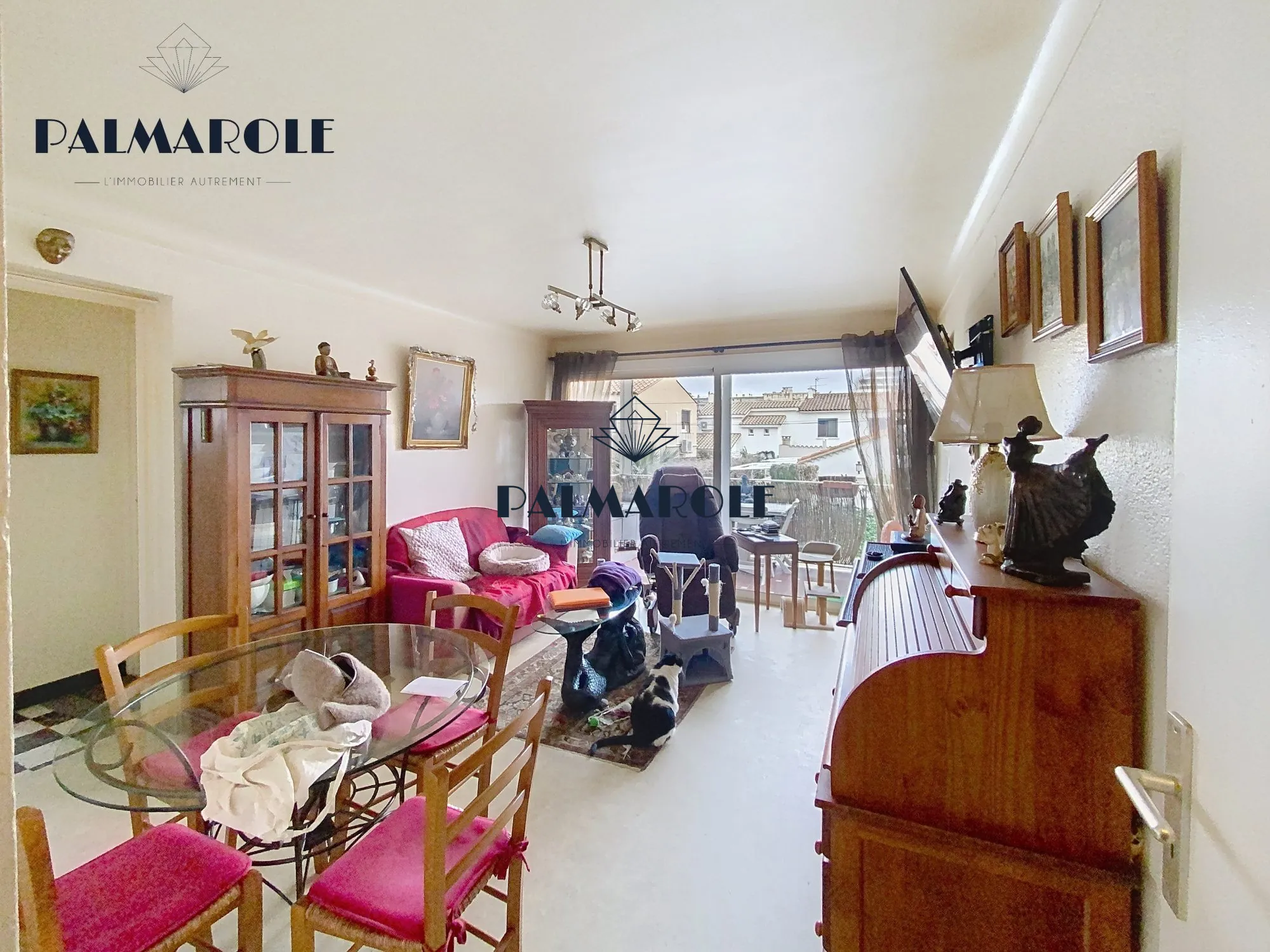 Appartement T2 cabine à vendre à Canet-en-Roussillon à 100m de la plage 