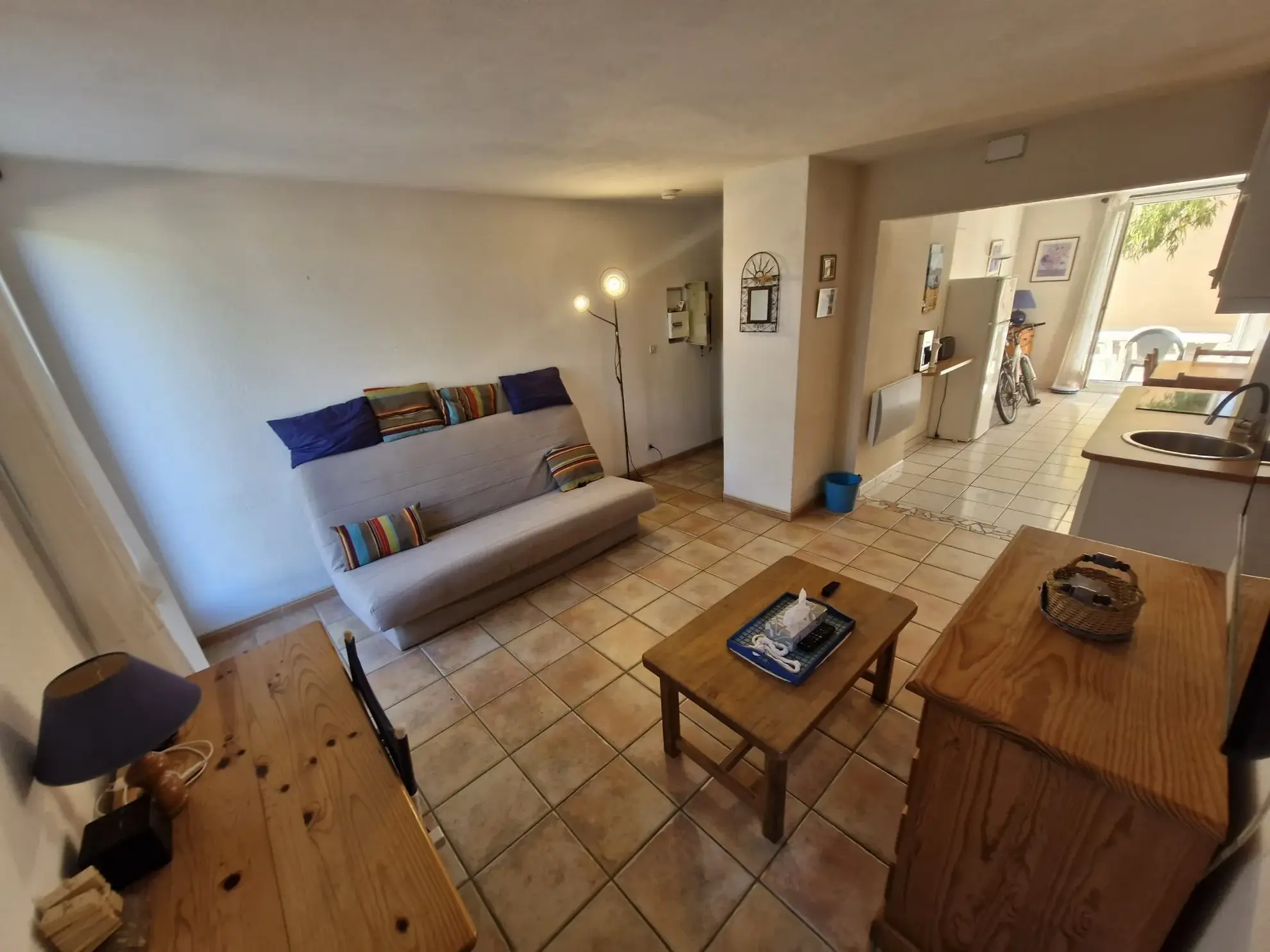 A vendre appartement T3 avec piscine et parking privé à Le Barcarès 