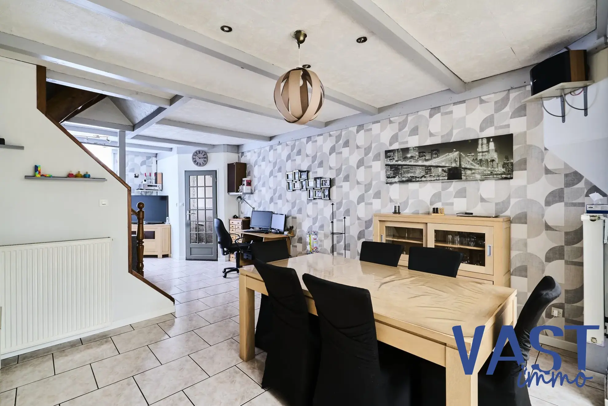 Charmante maison rénovée avec jardin à Tourcoing, quartier Brun Pain