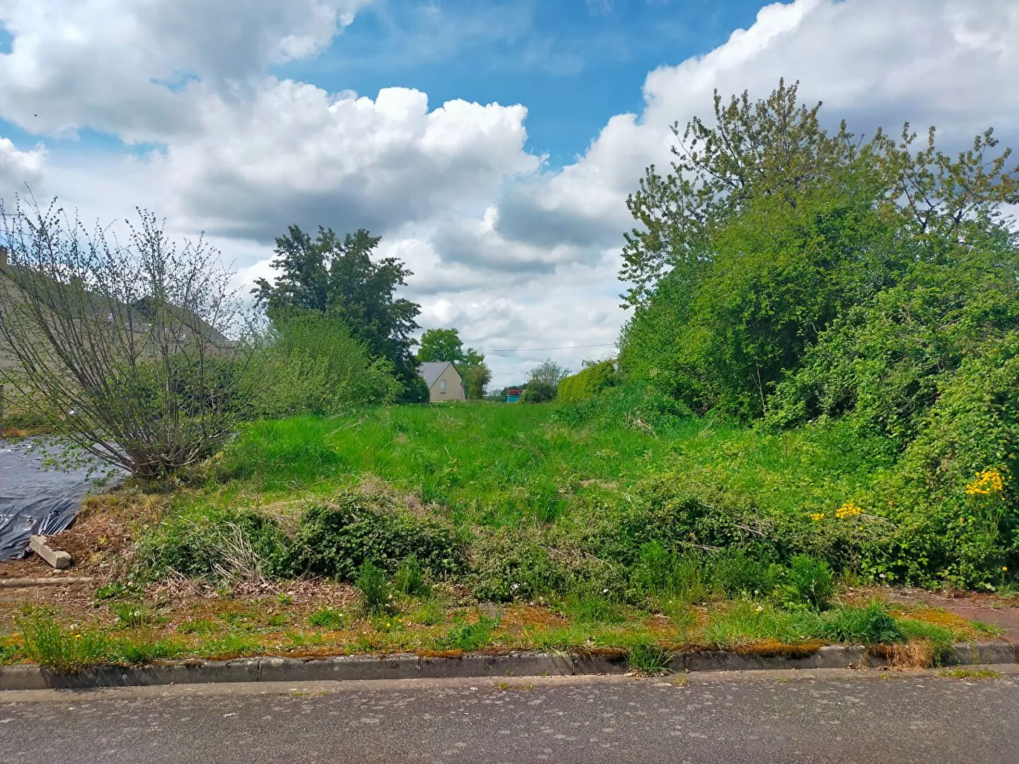 Terrain constructible à Villaines-la-Juhel - 1018 m²