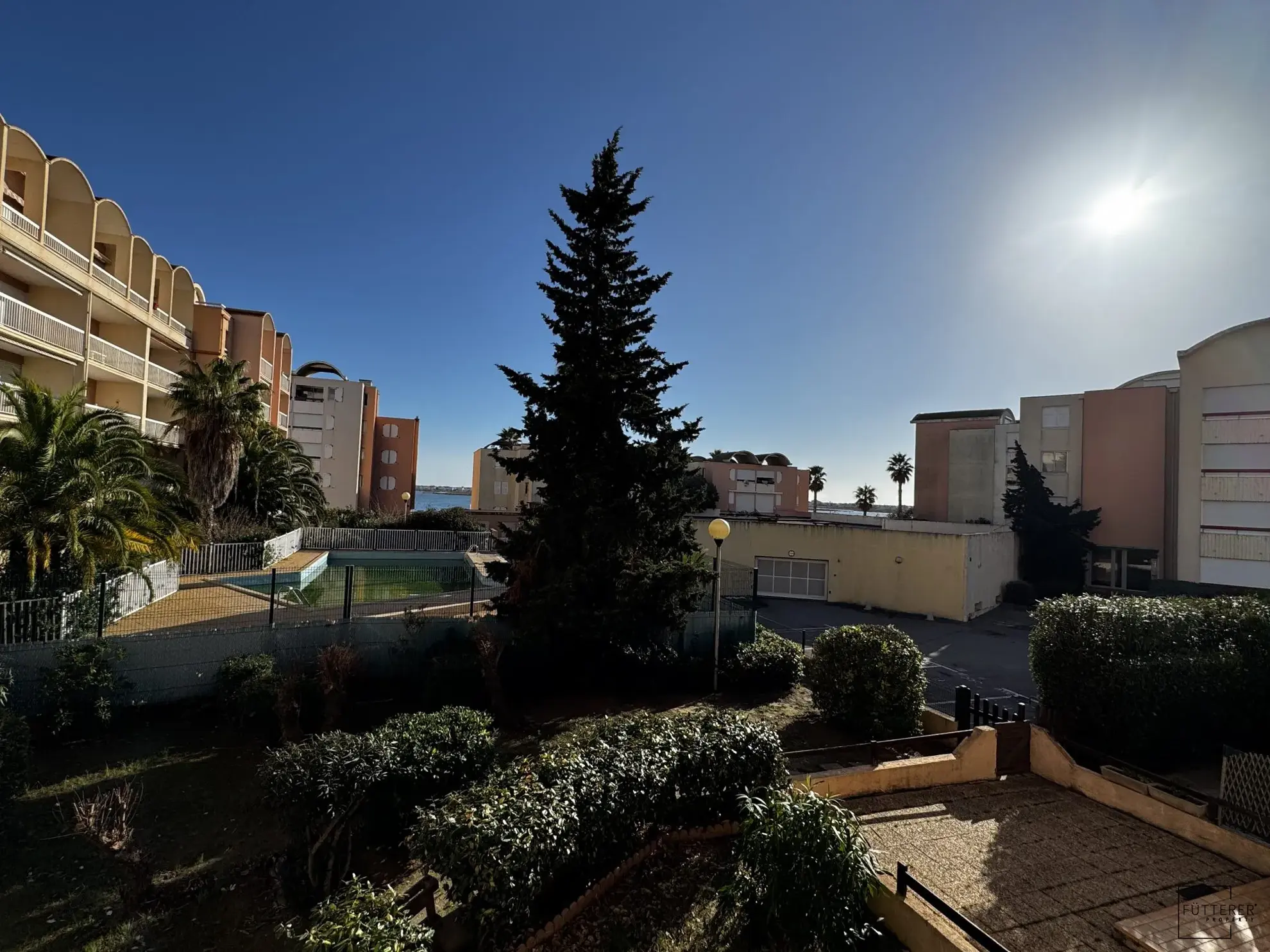 Appartement 2 pièces avec balcon et vue mer à Gruissan 