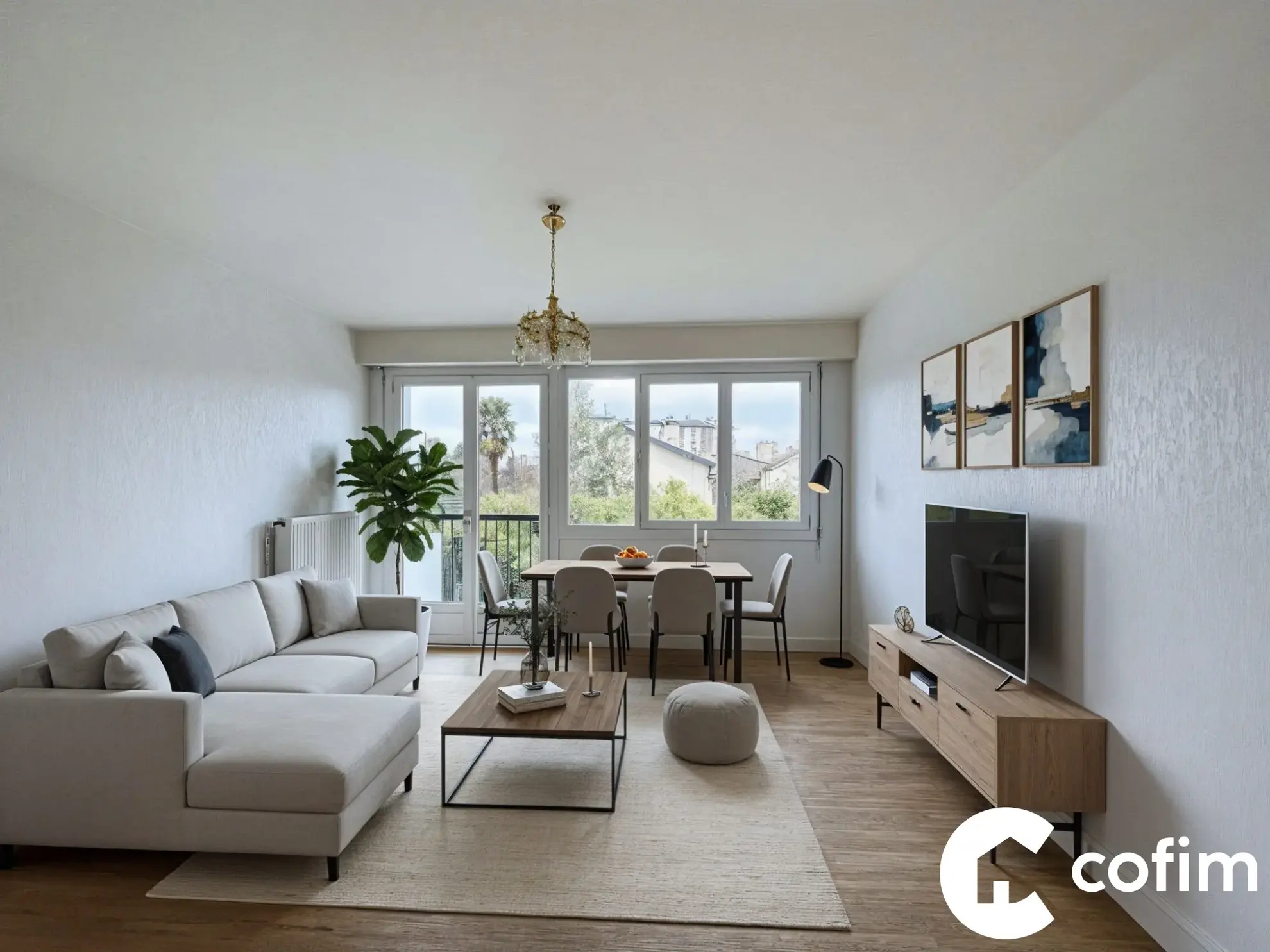 Appartement 2 chambres à Haut de Billère avec balcon et cave