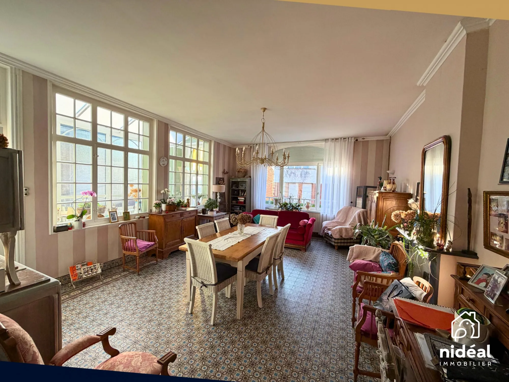 Charmante maison à vendre entre Le Quesnoy et Solesmes avec jardin et garage