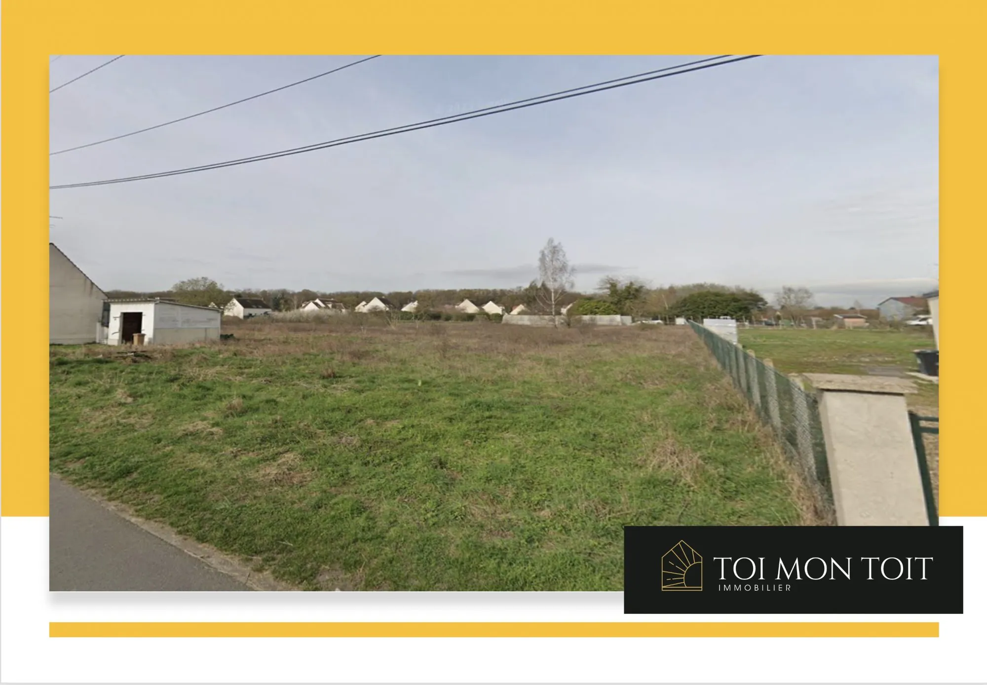 Terrain constructible de 1438 m² à Thiers-sur-Thève avec vue dégagée