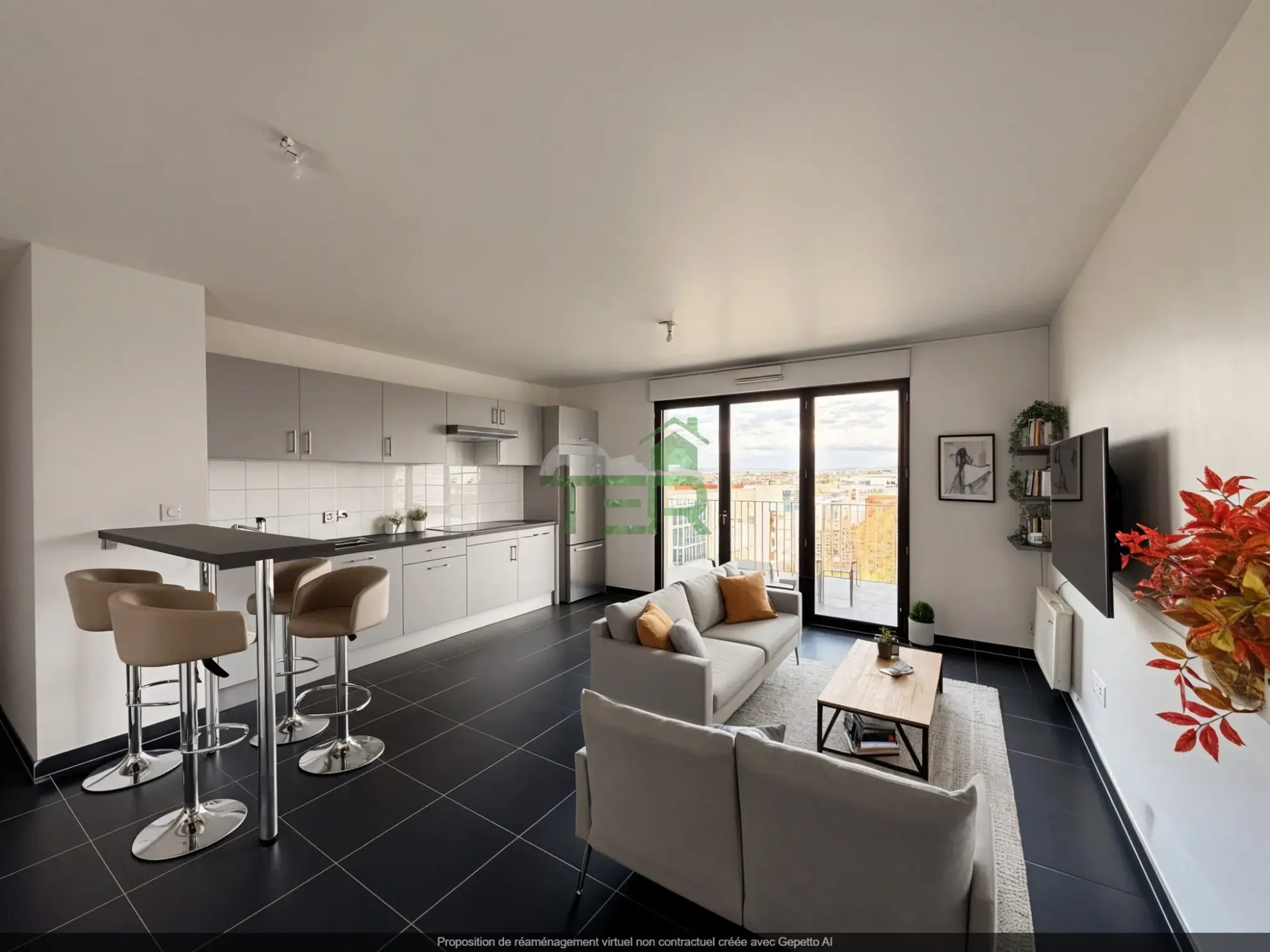 Appartement T3 avec terrasse, parking et cave à Montpellier - Quartier Ovalie