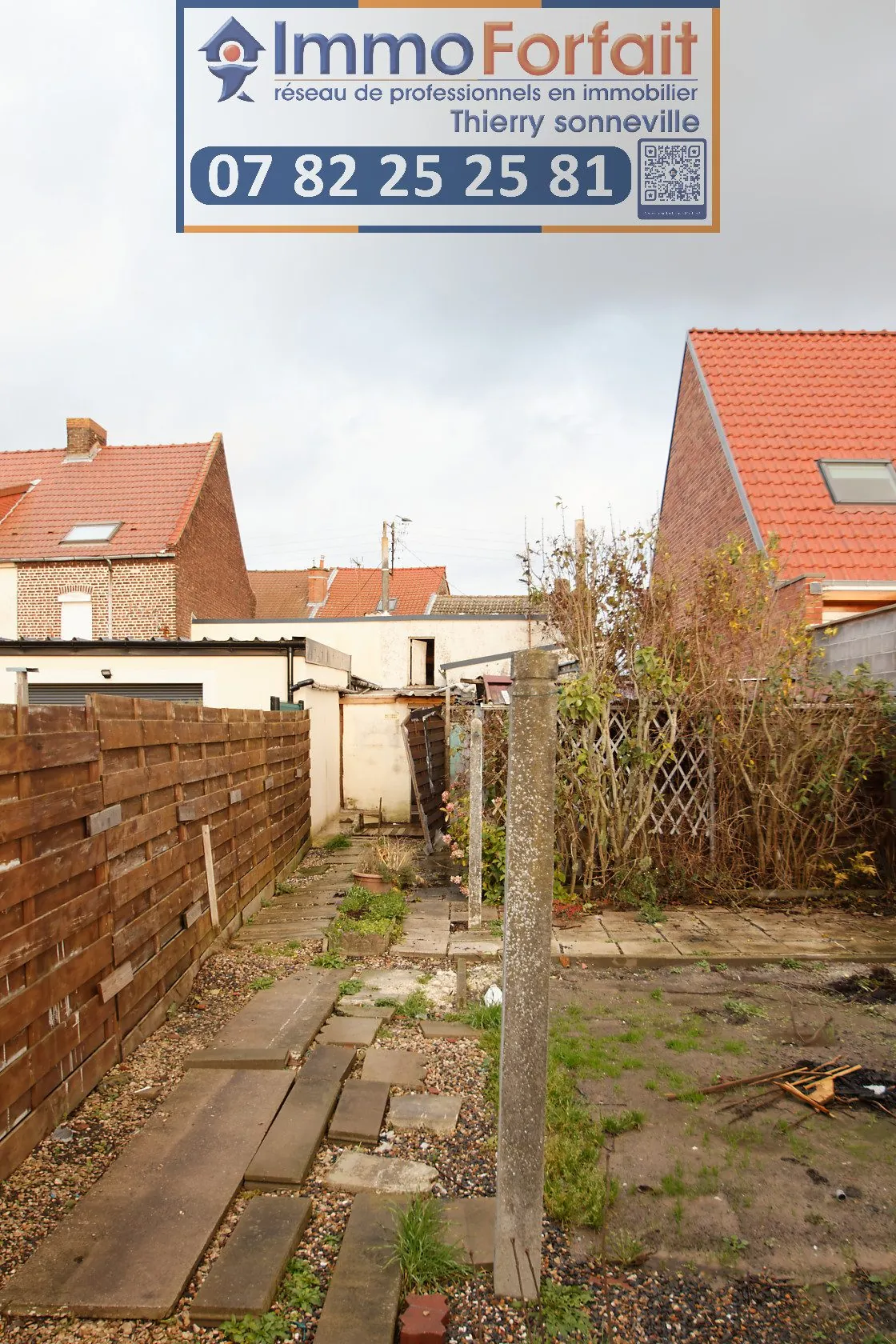 Maison 3 pièces avec jardin à Carvin proche de Lille