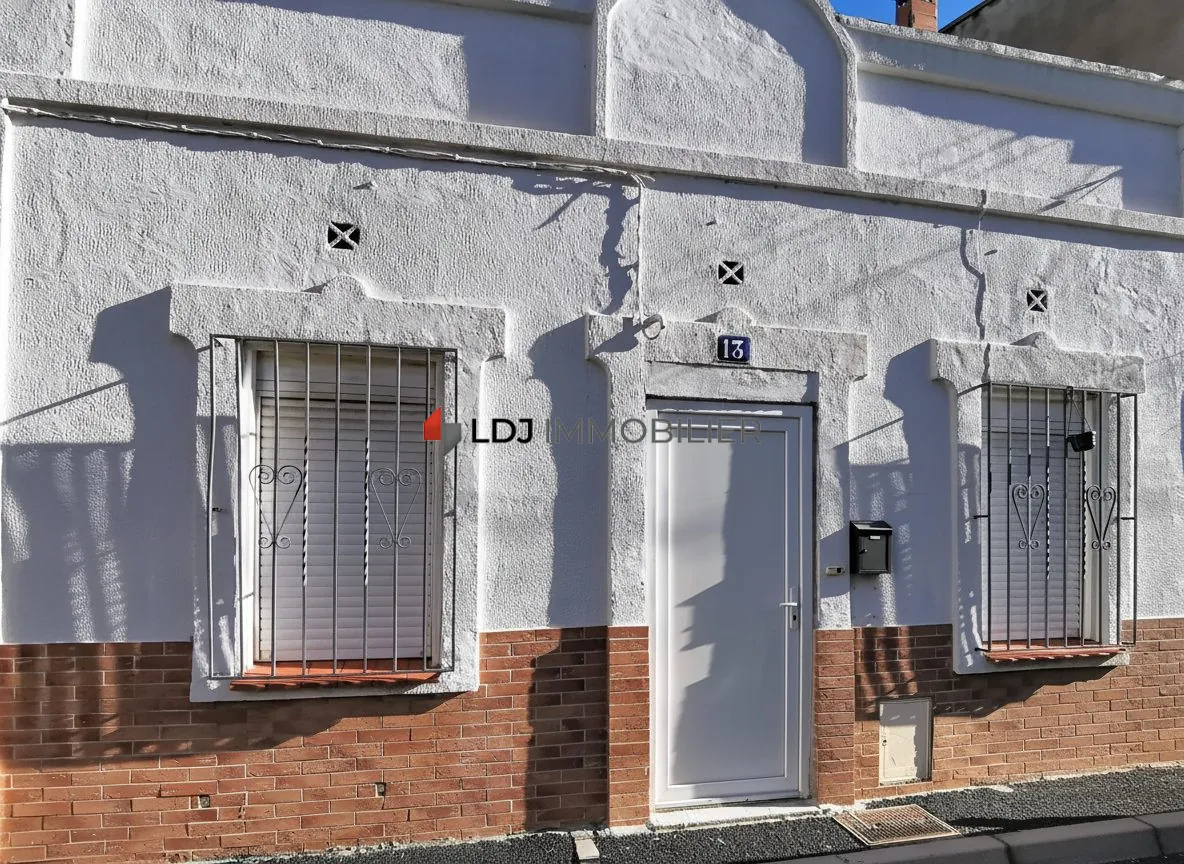 Maison de plain-pied de 47 m² avec terrasse à Perpignan, secteur Saint Martin